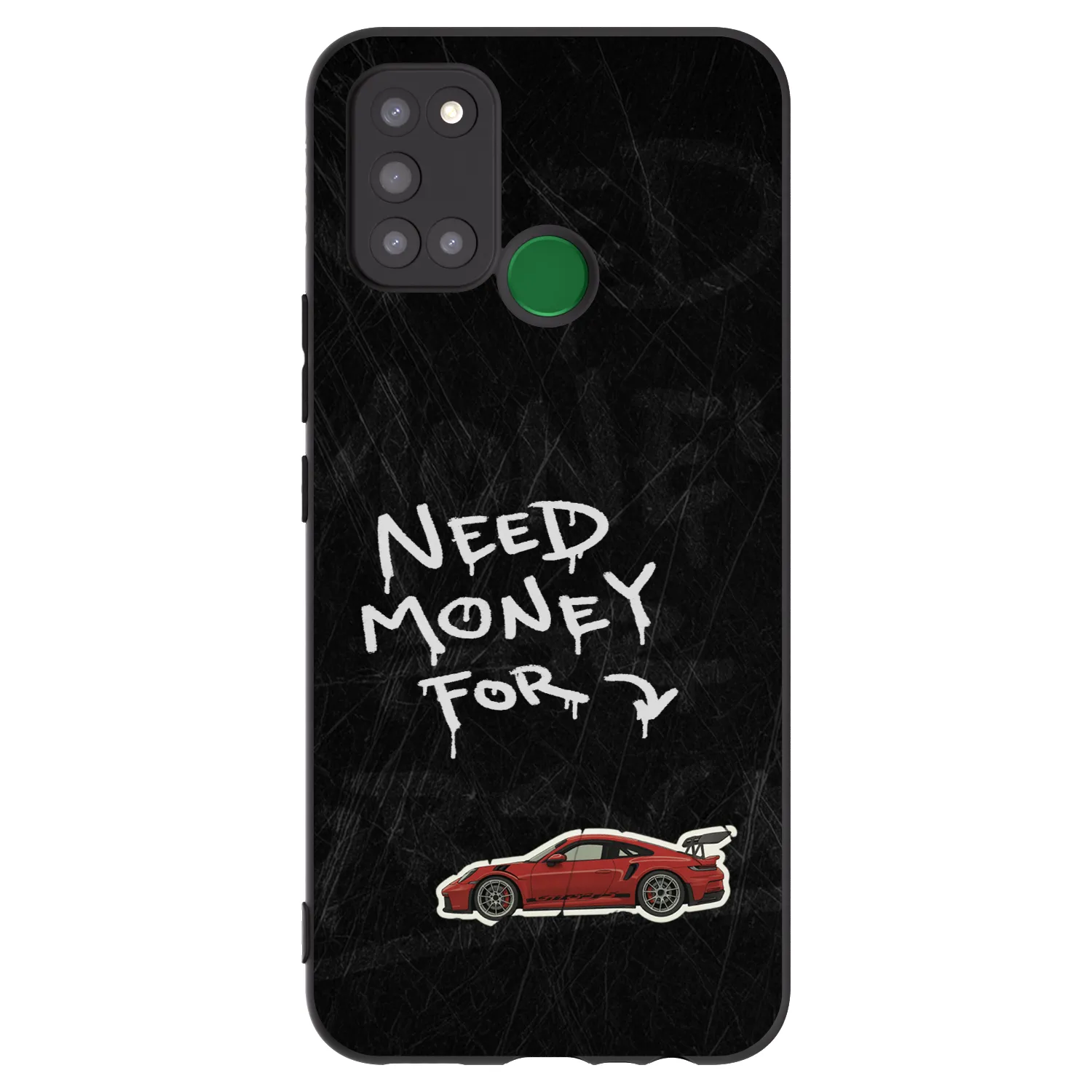 Picasee silikonový černý obal pro Realme 7i - Track Mode
