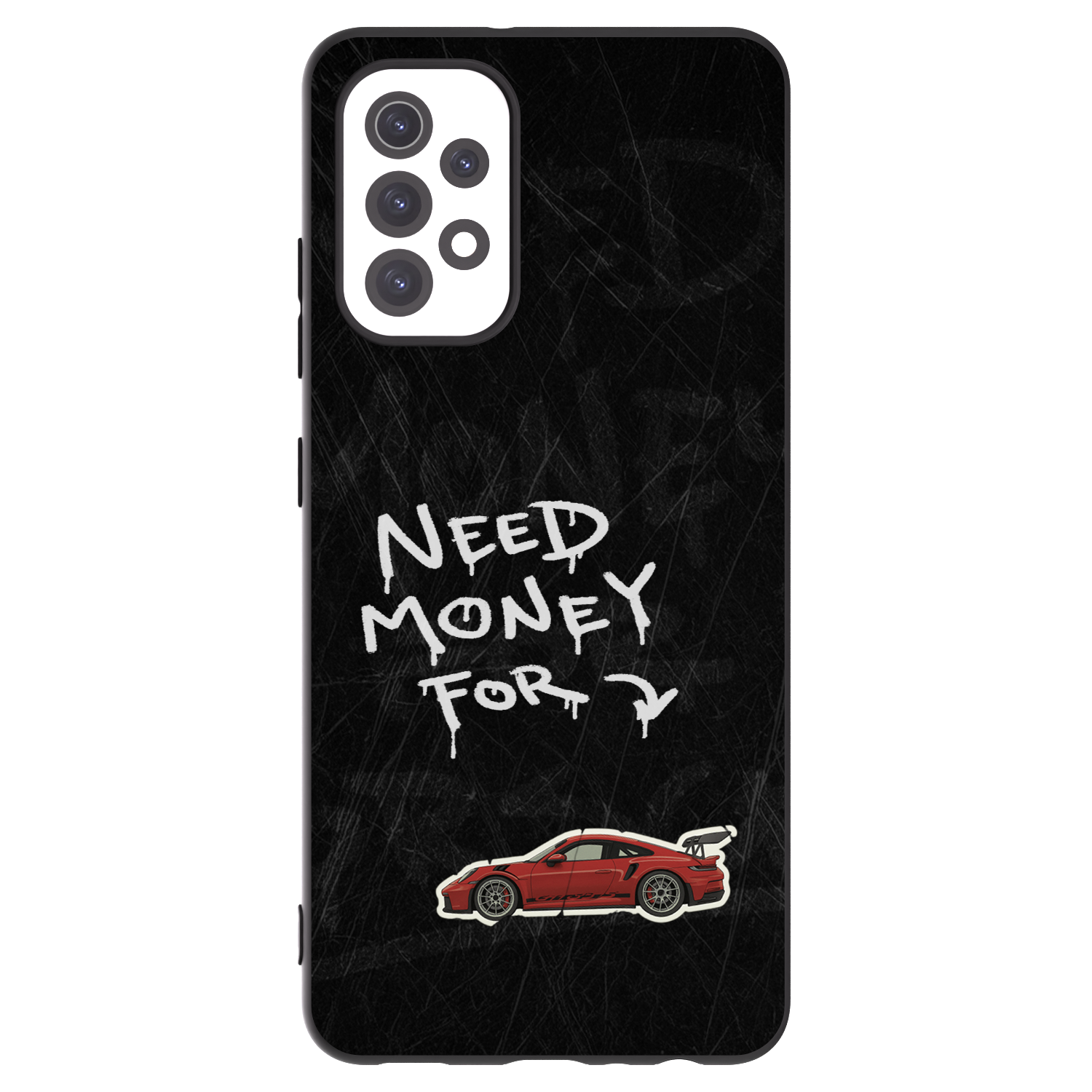 Picasee silikonový černý obal pro Samsung Galaxy A32 5G A326B - Track Mode