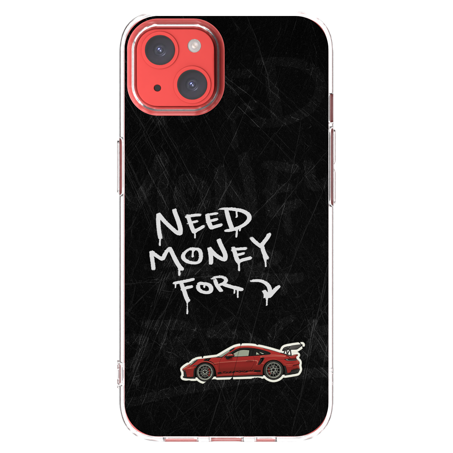 Picasee silikonový průhledný obal pro Apple iPhone 13 - Track Mode