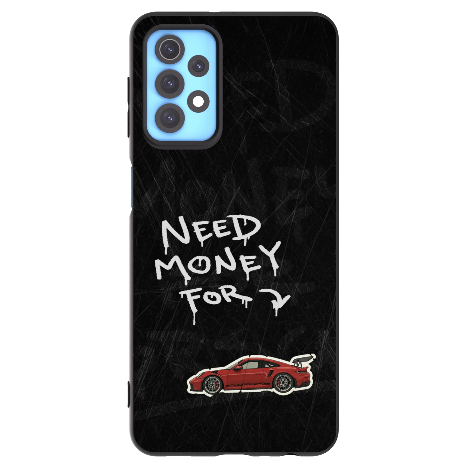 Picasee silikonový černý obal pro Samsung Galaxy A32 4G SM-A325F - Track Mode