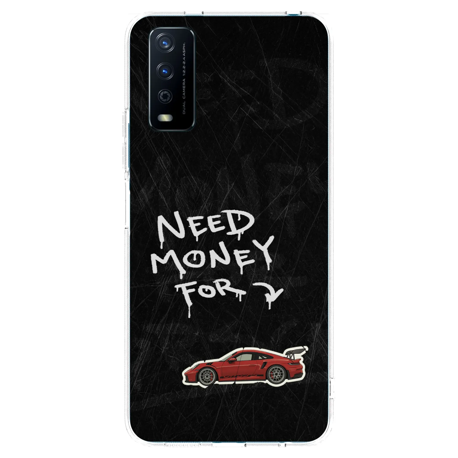 Picasee silikonový průhledný obal pro Vivo Y11s - Track Mode
