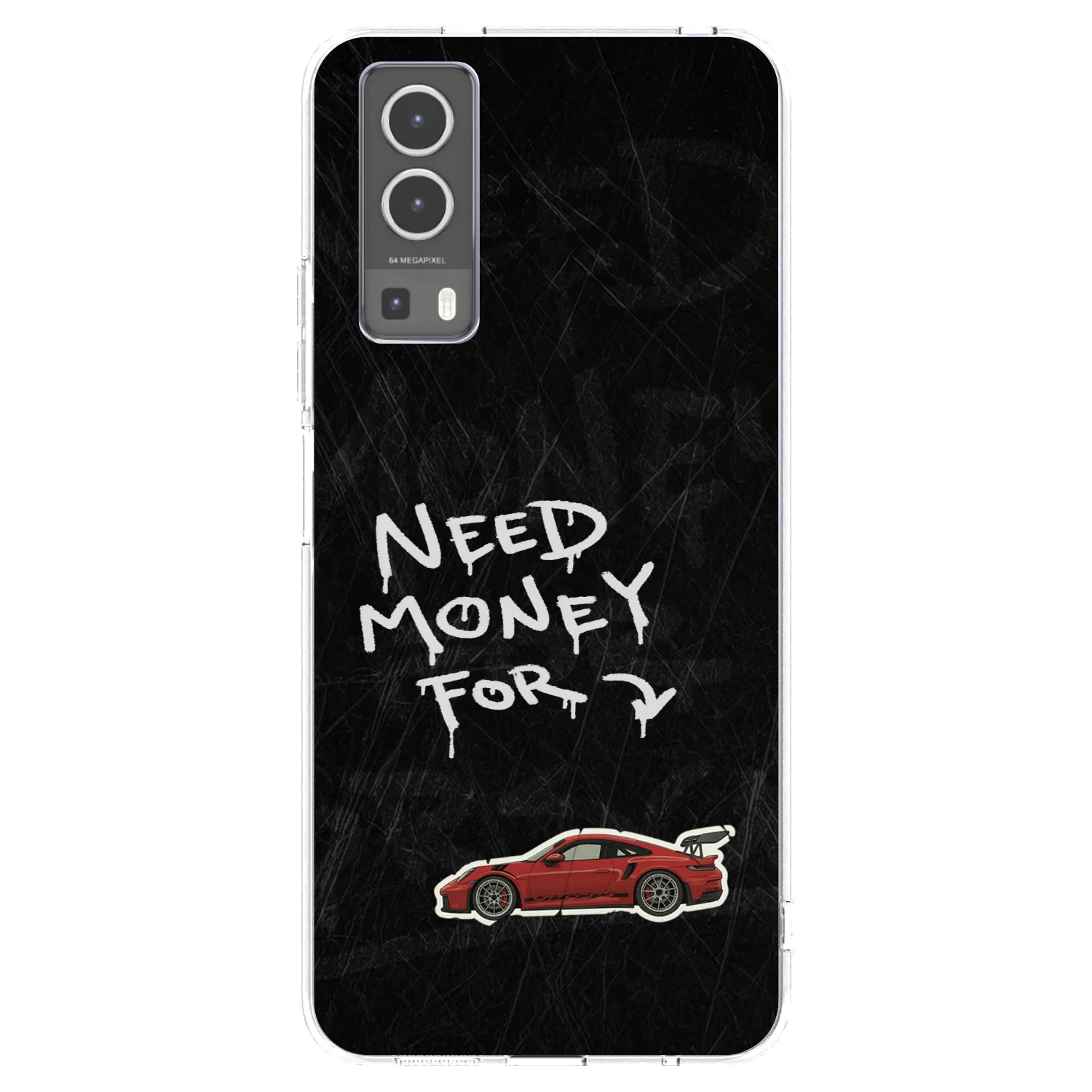 Picasee silikonový průhledný obal pro Vivo Y72 5G - Track Mode