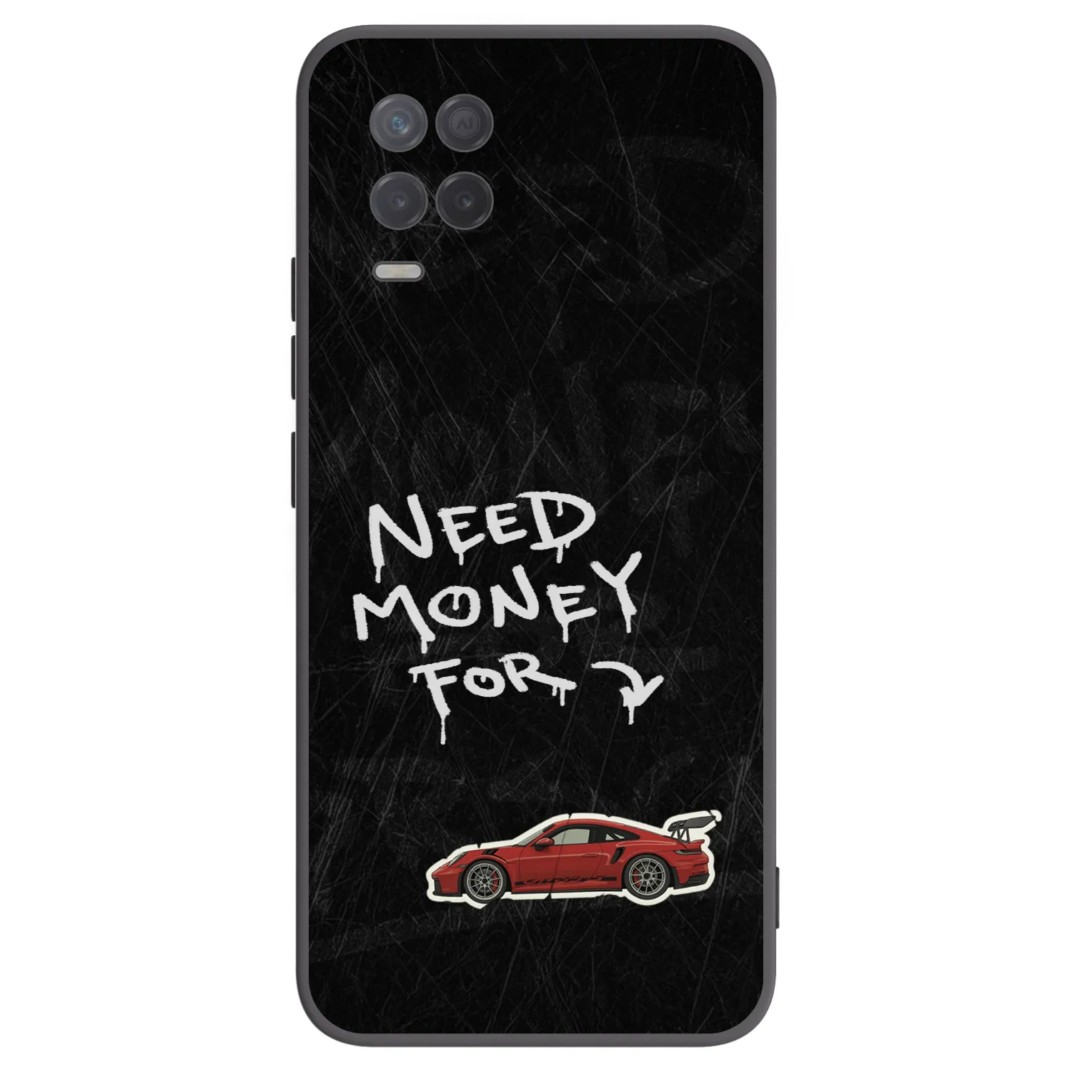 Picasee silikonový černý obal pro Realme 8 5G - Track Mode