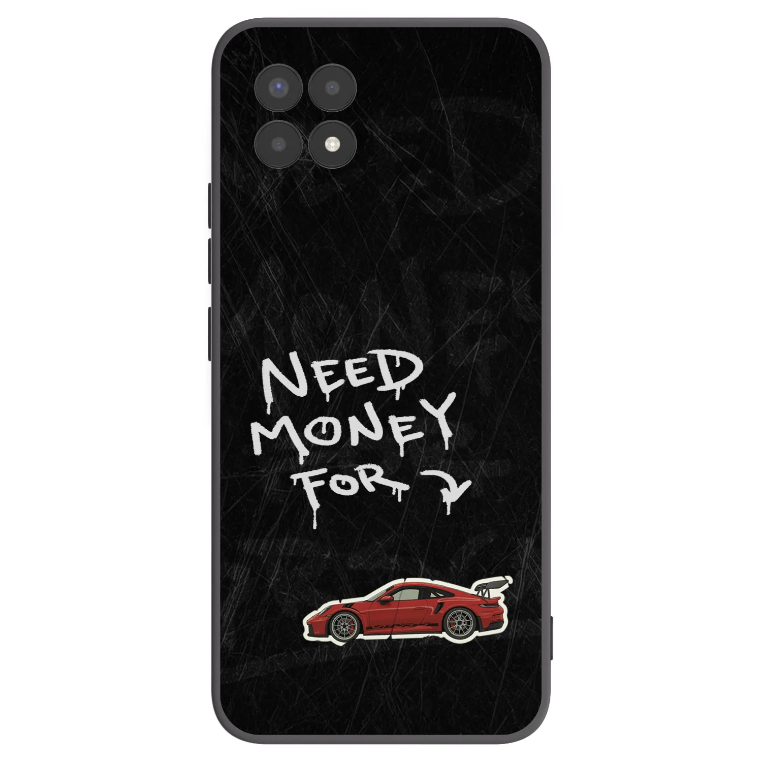 Picasee silikonový černý obal pro Realme 8i - Track Mode