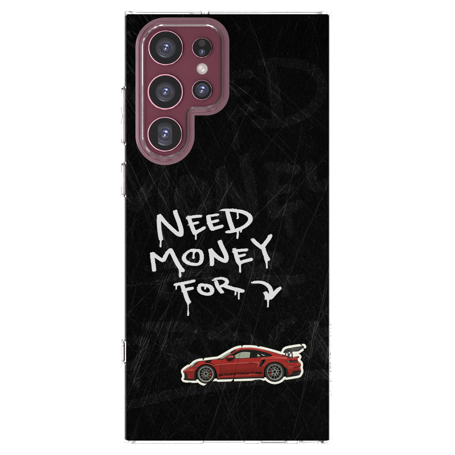 Picasee silikonový průhledný obal pro Samsung Galaxy S22 Ultra 5G - Track Mode