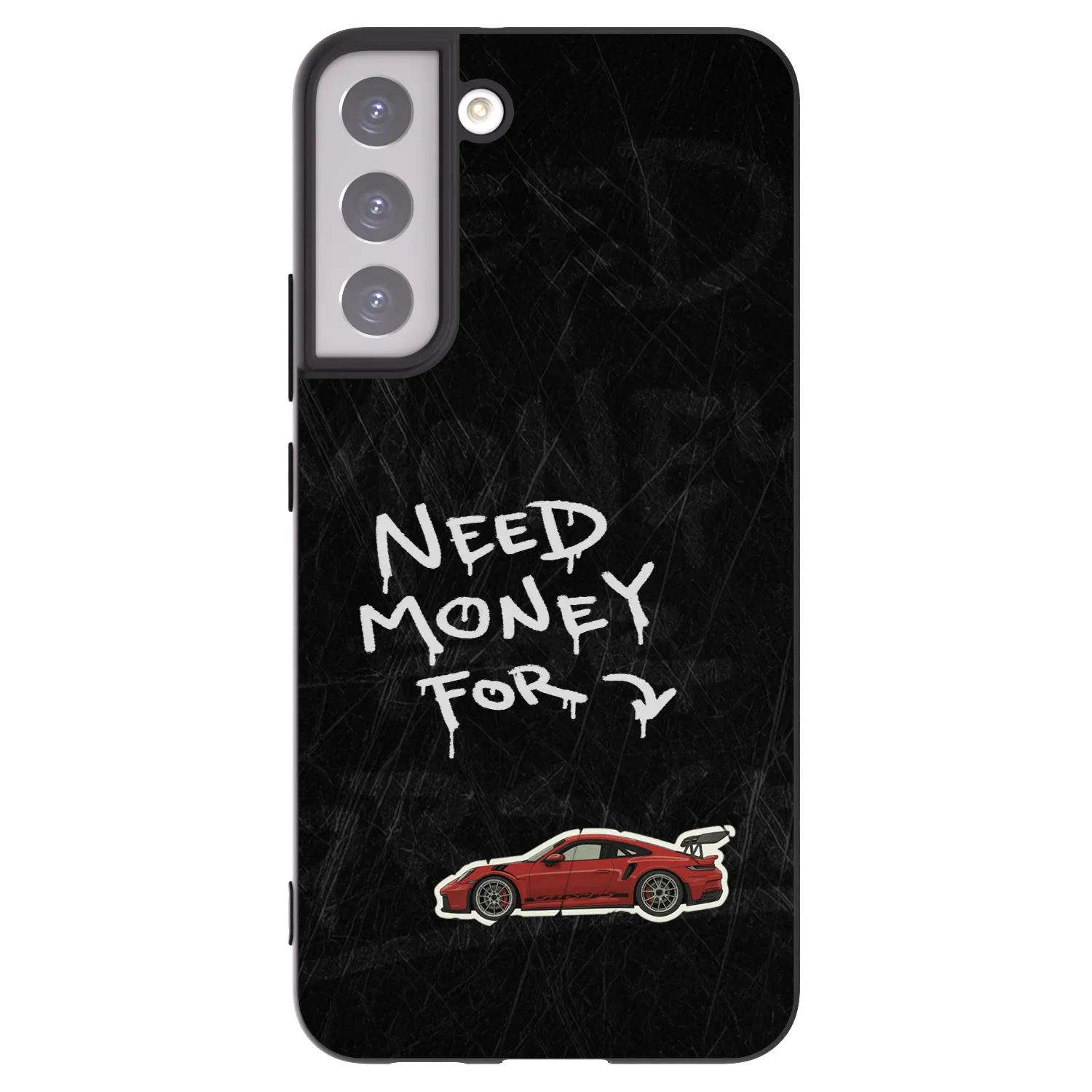 Picasee silikonový černý obal pro Samsung Galaxy S22+ 5G - Track Mode