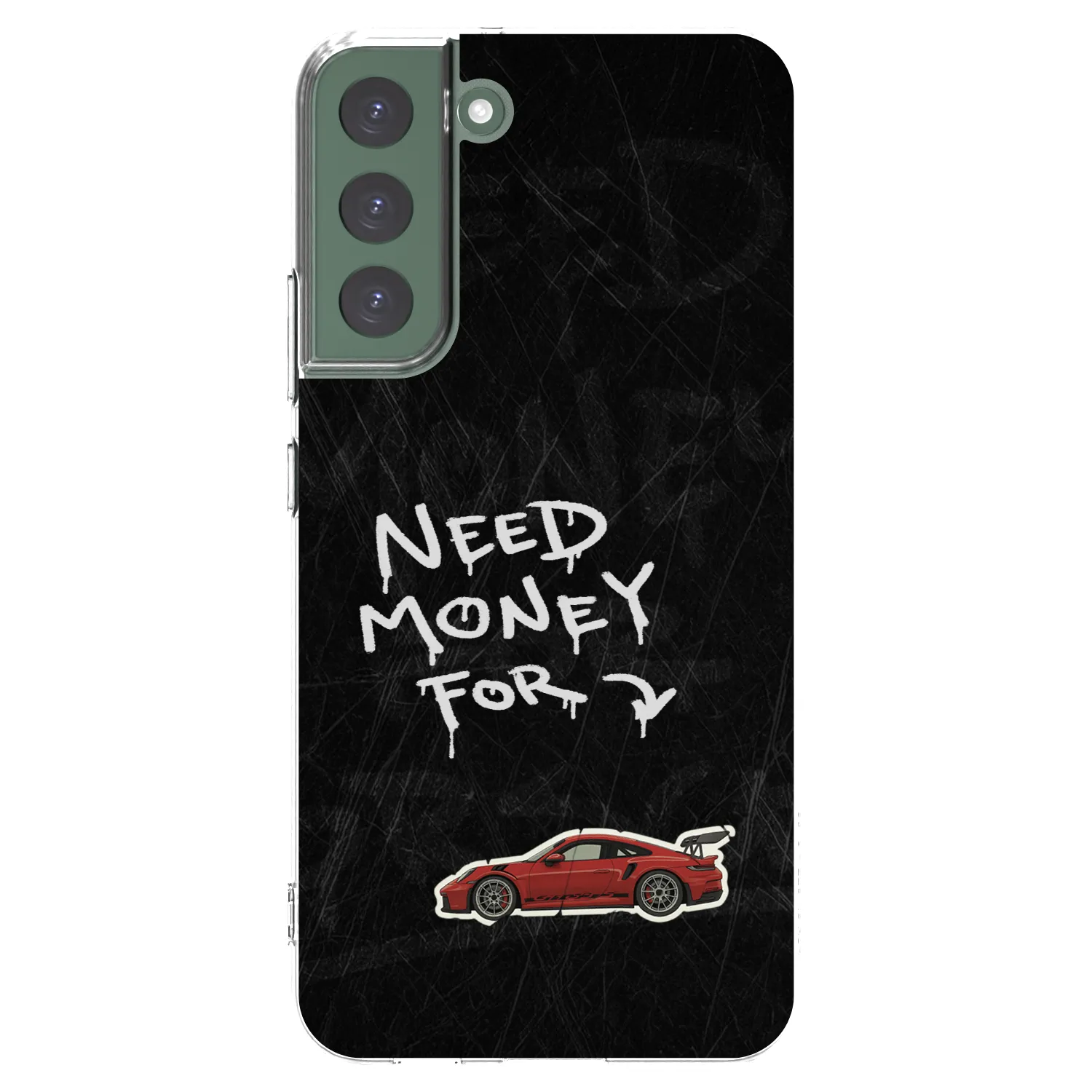 Picasee silikonový průhledný obal pro Samsung Galaxy S22+ 5G - Track Mode