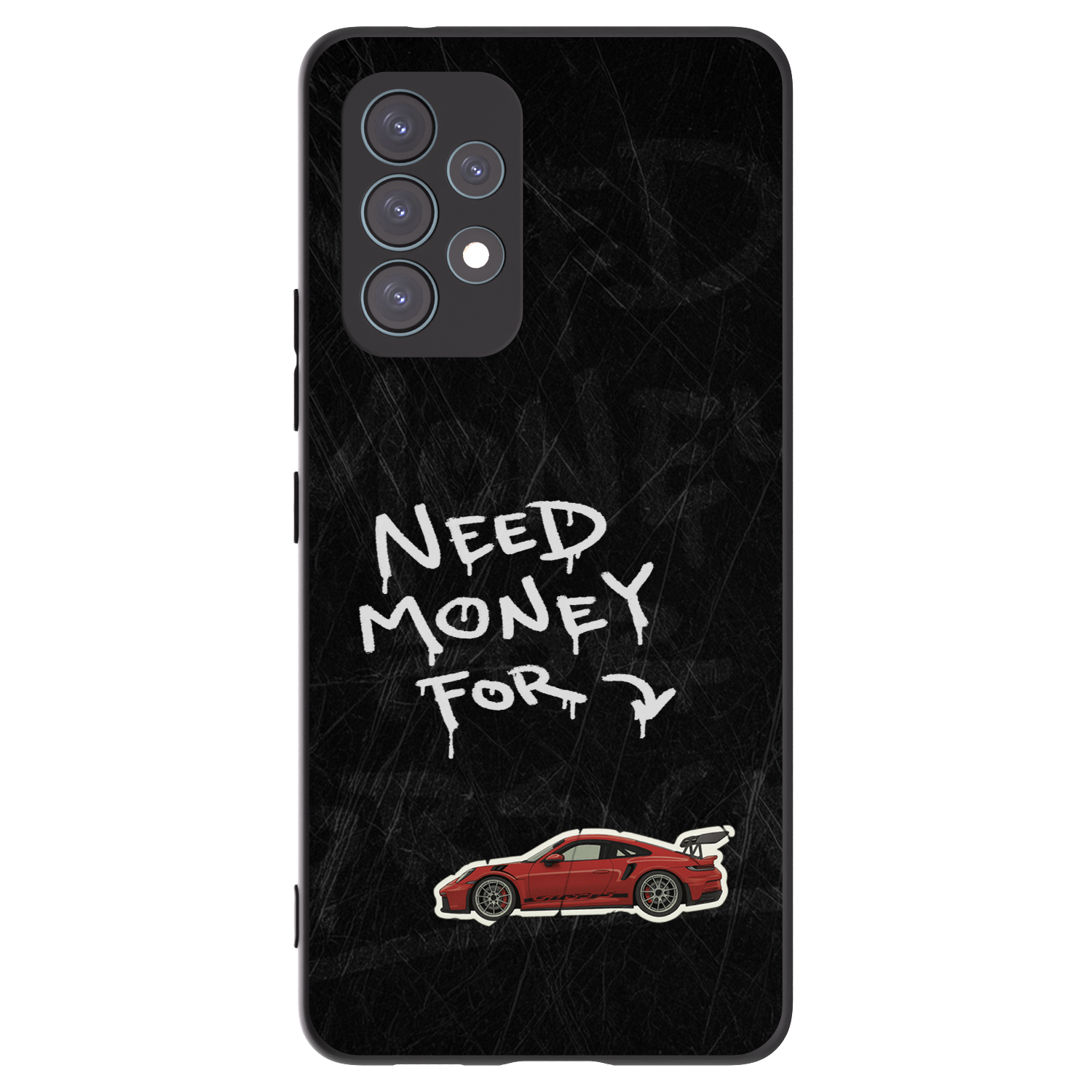 Picasee silikonový černý obal pro Samsung Galaxy A53 5G A536 - Track Mode