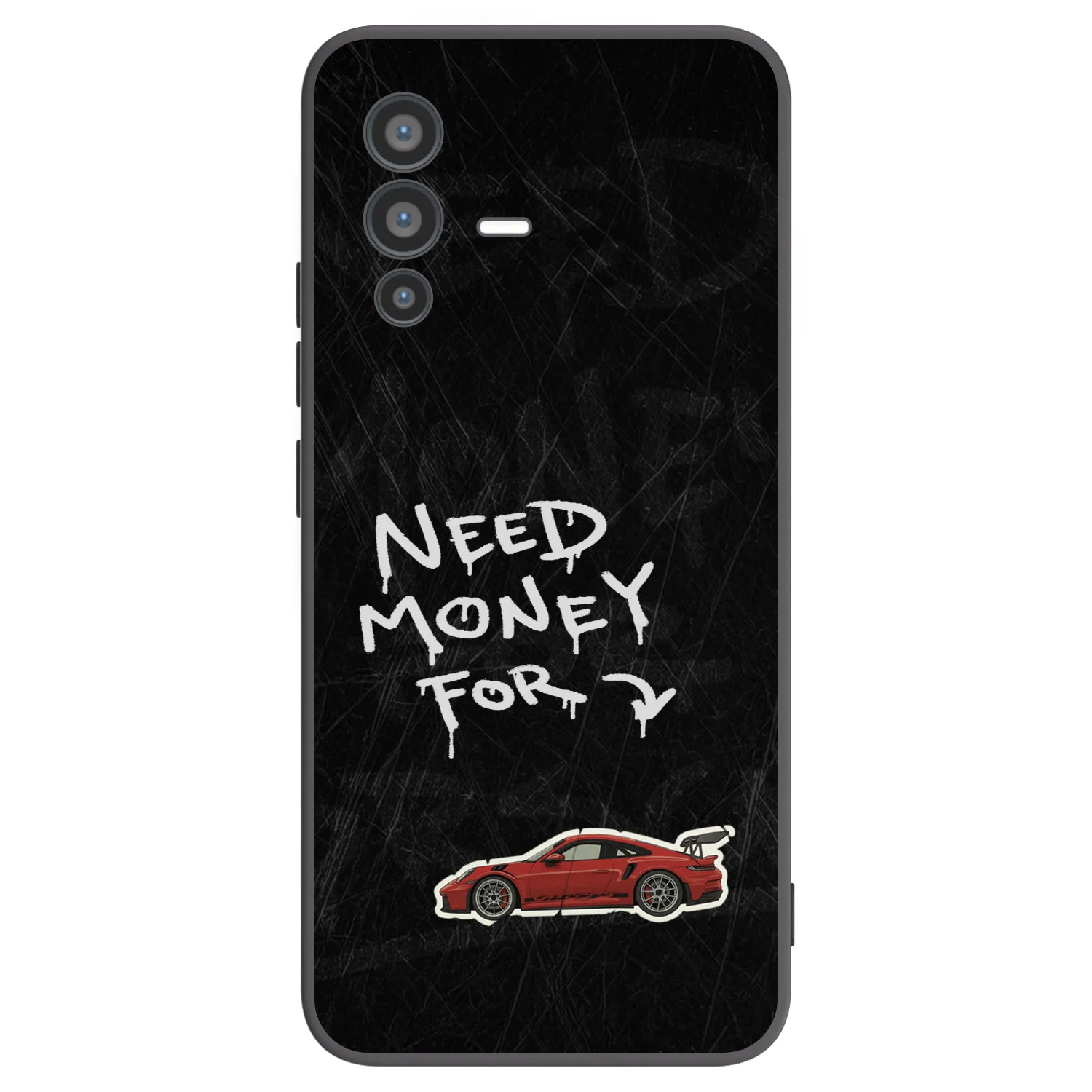 Picasee silikonový černý obal pro Vivo V23 5G - Track Mode