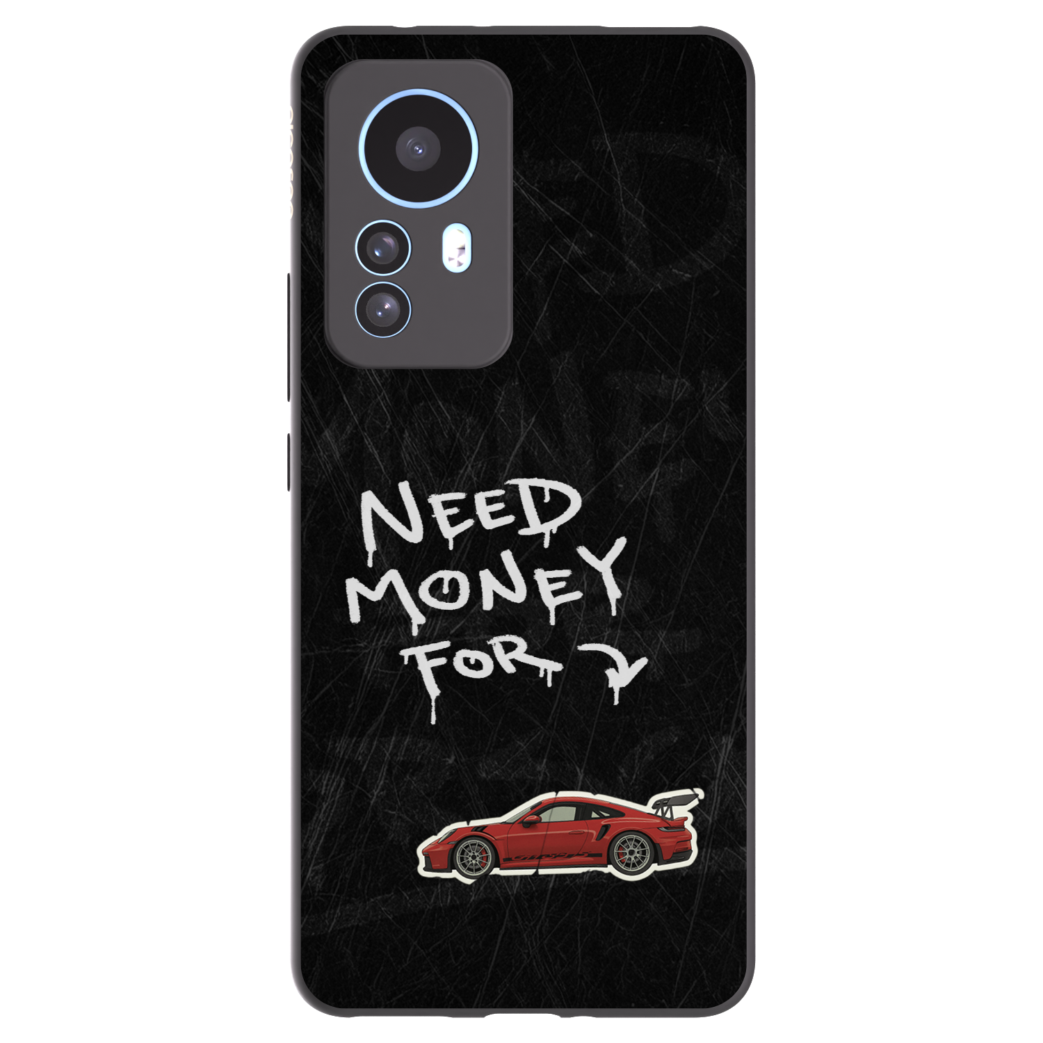 Picasee silikonový černý obal pro Xiaomi 12T - Track Mode
