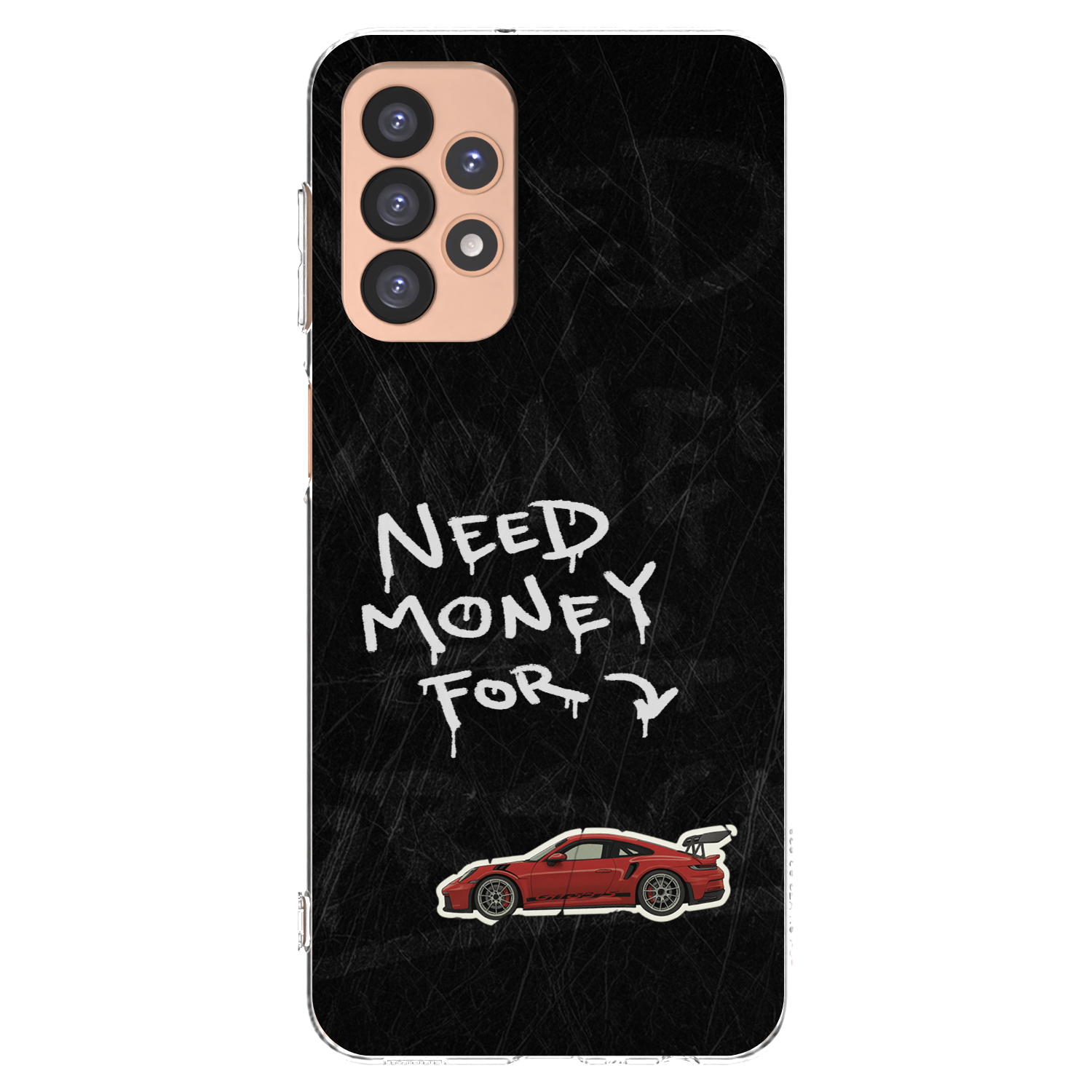 Picasee silikonový průhledný obal pro Samsung Galaxy A23 A236B 5G - Track Mode