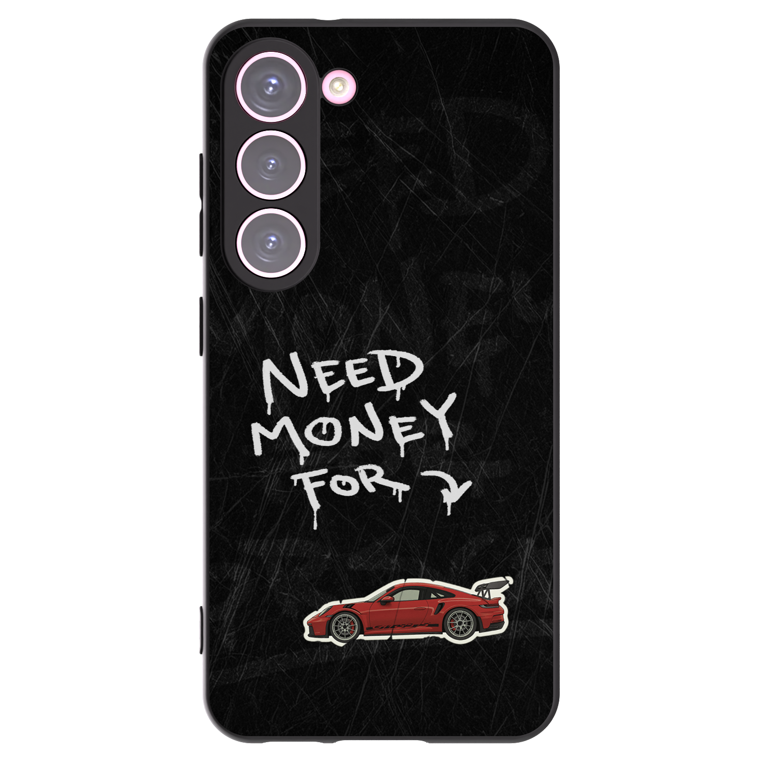 Picasee silikonový černý obal pro Samsung Galaxy S23 5G - Track Mode