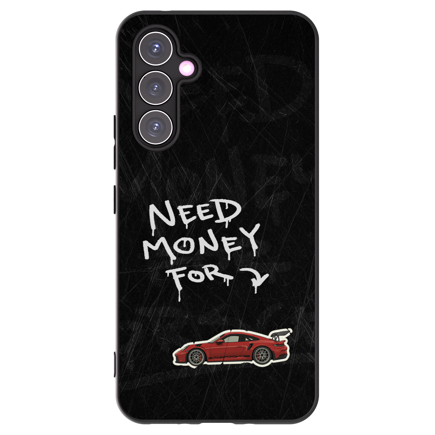 Picasee silikonový černý obal pro Samsung Galaxy A54 5G A546B - Track Mode