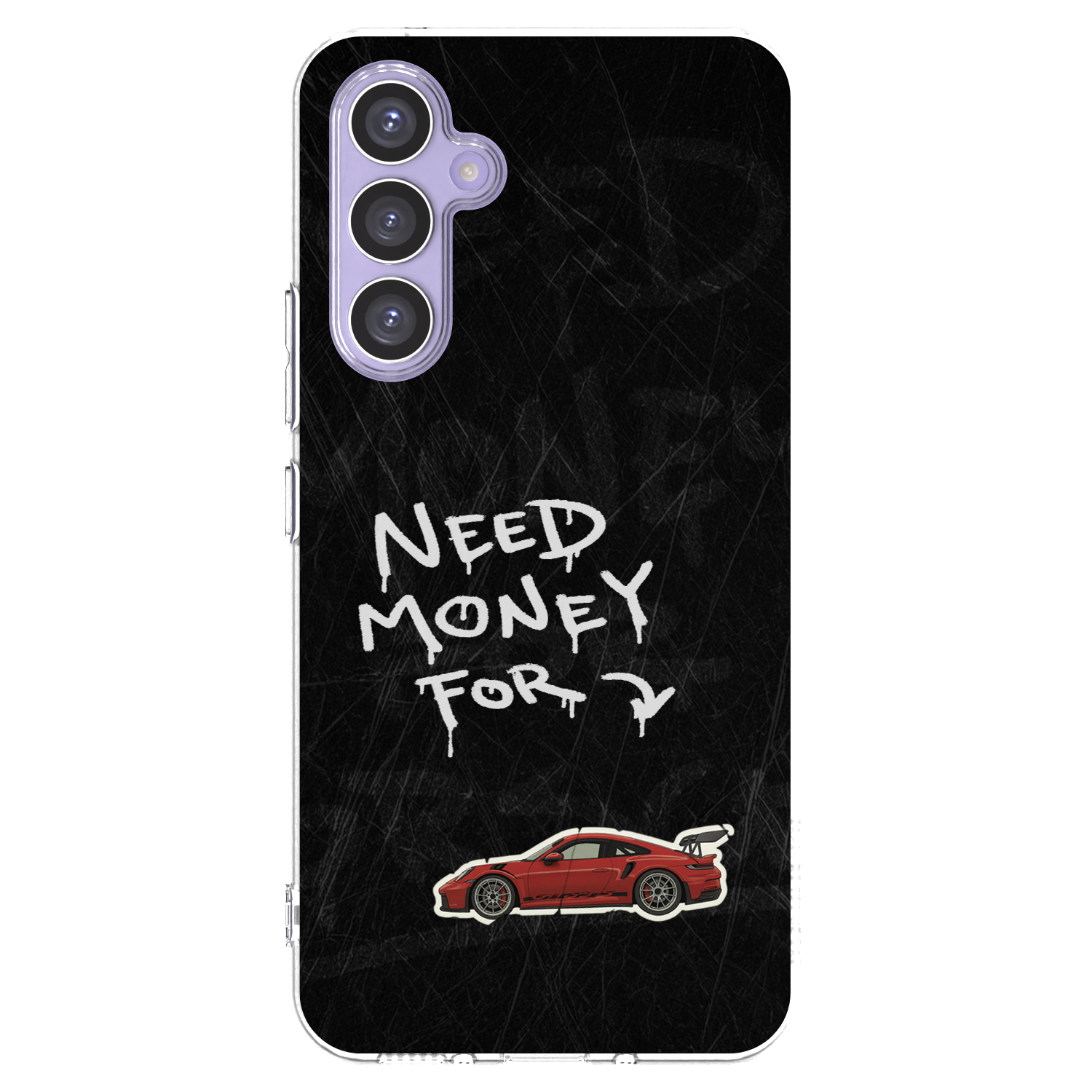 Picasee silikonový průhledný obal pro Samsung Galaxy A54 5G A546B - Track Mode