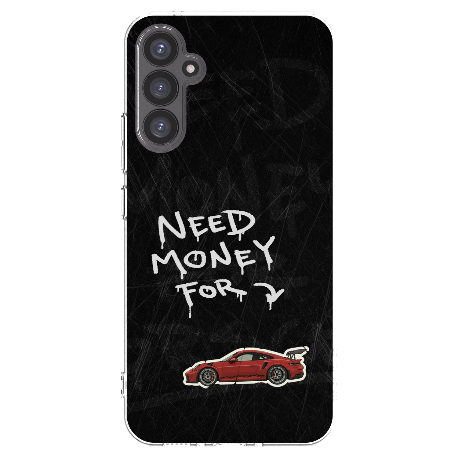 Picasee silikonový průhledný obal pro Samsung Galaxy A34 5G A346B - Track Mode
