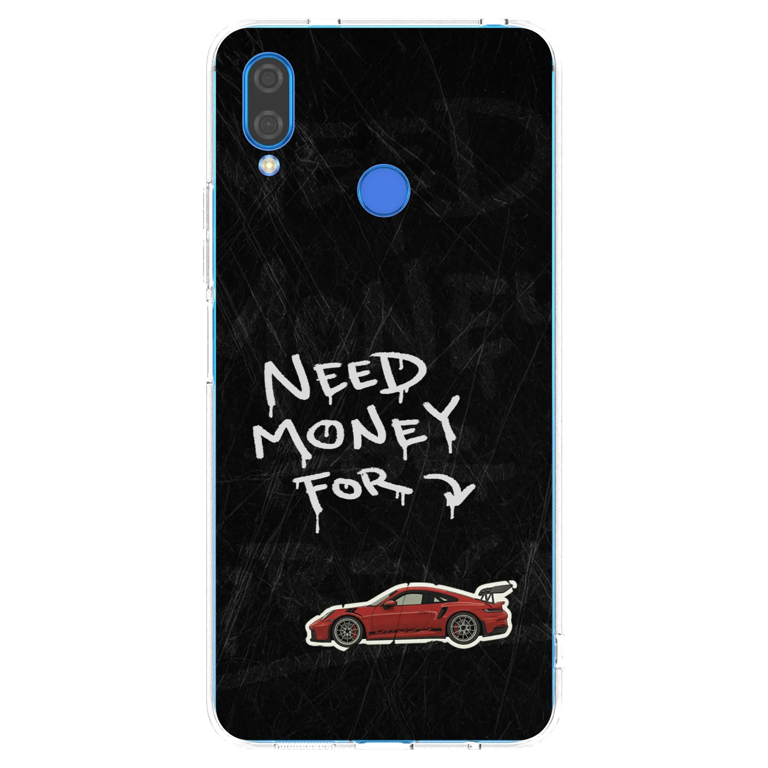 Picasee silikonový průhledný obal pro Huawei Nova 3 - Track Mode