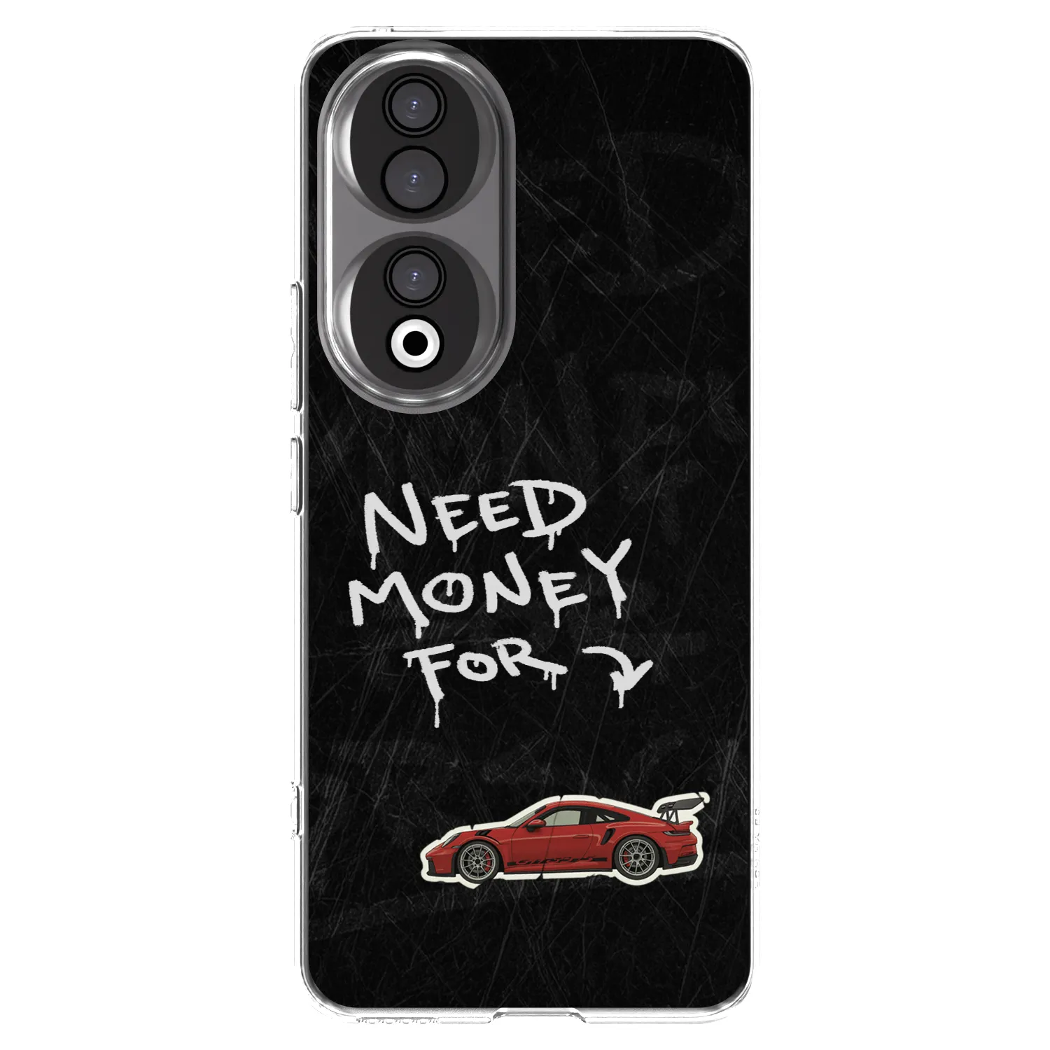 Picasee silikonový průhledný obal pro Honor 90 5G - Track Mode