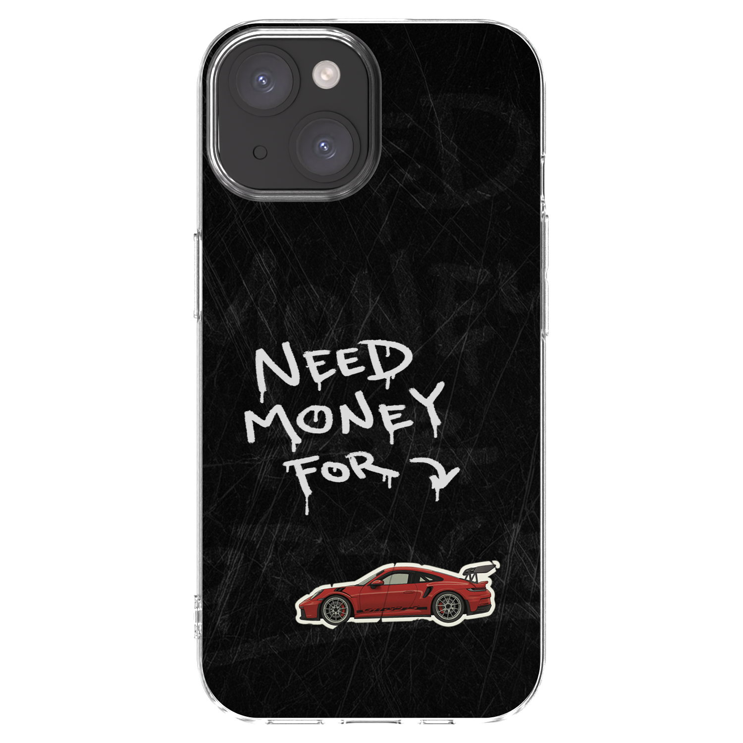 Picasee silikonový průhledný obal pro Apple iPhone 15 - Track Mode