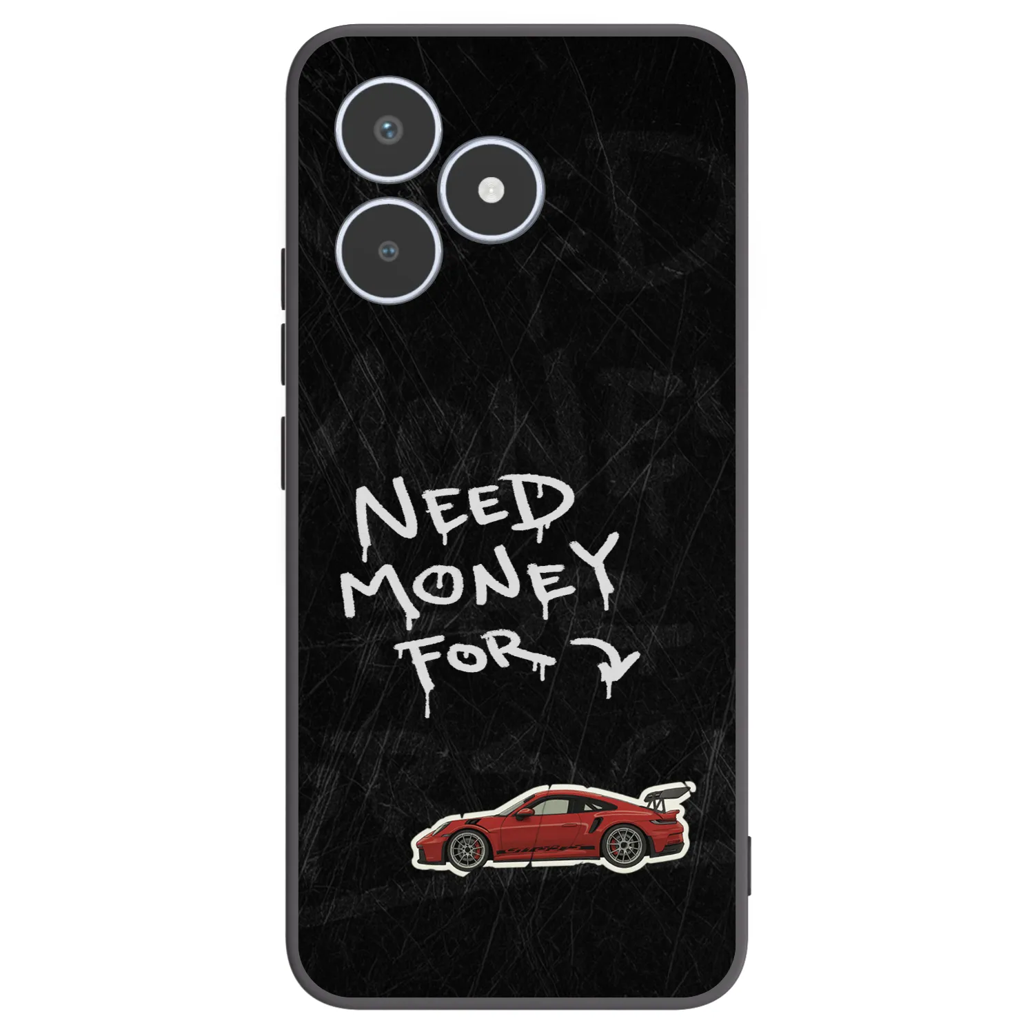 Picasee silikonový černý obal pro Realme C53 - Track Mode