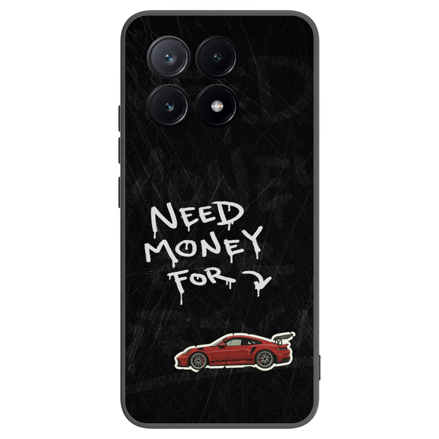 Picasee silikonový černý obal pro Xiaomi Poco X6 Pro - Track Mode