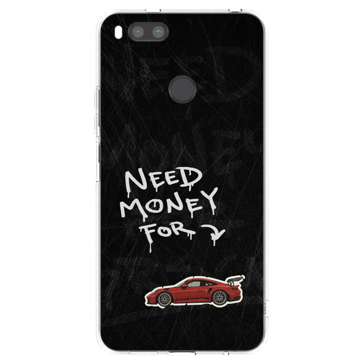 Picasee silikonový průhledný obal pro Xiaomi Mi A1 Global - Track Mode