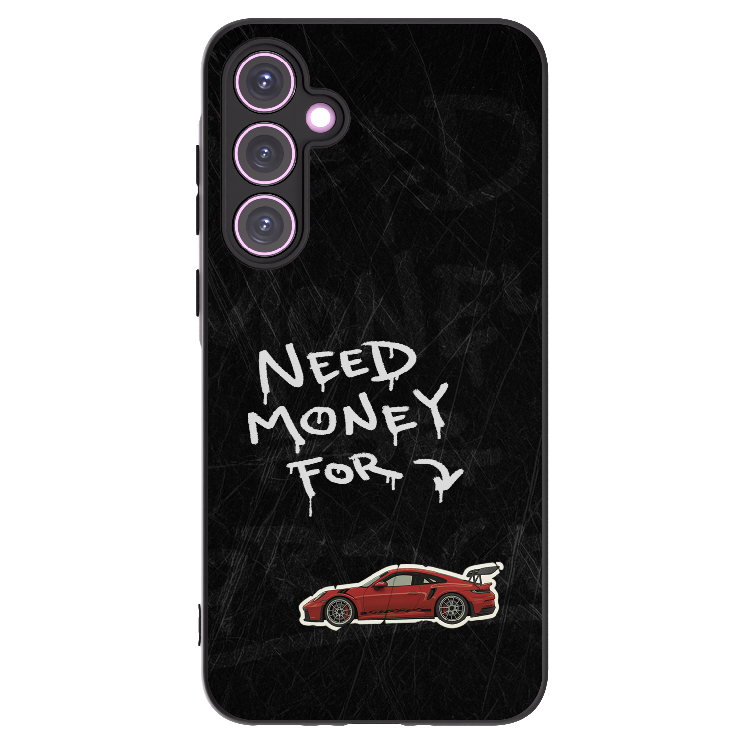 Picasee silikonový černý obal pro Samsung Galaxy A35 5G A356B - Track Mode