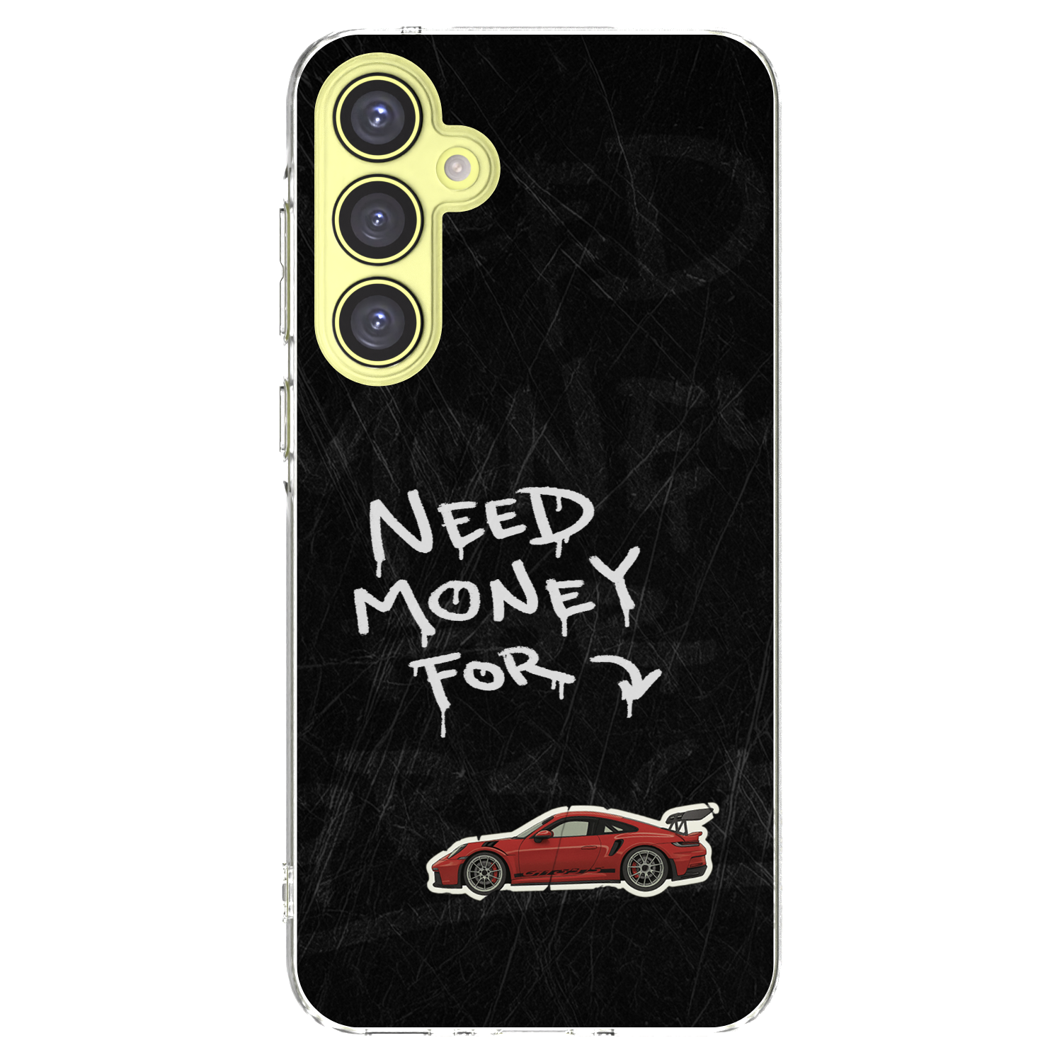 Picasee silikonový průhledný obal pro Samsung Galaxy A35 5G A356B - Track Mode