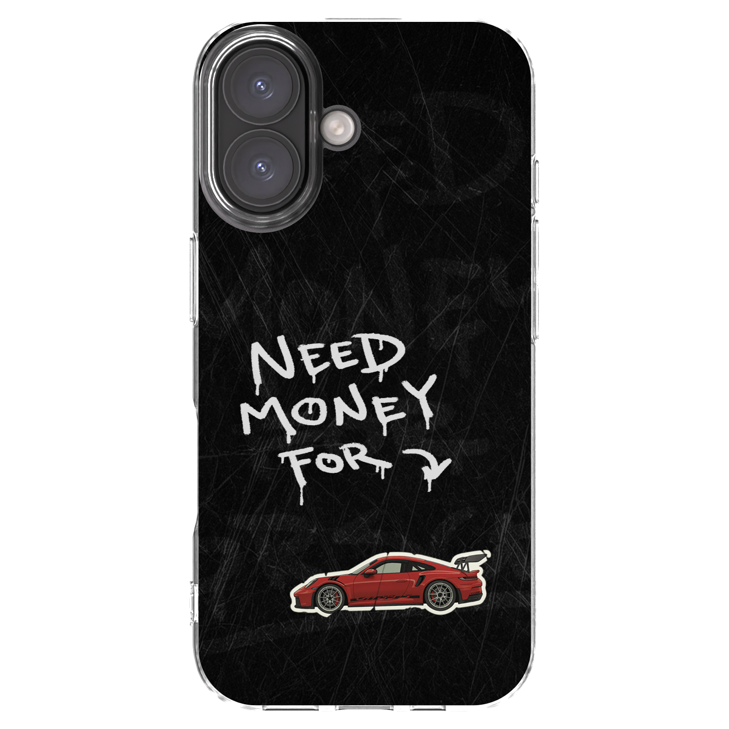 Picasee silikonový průhledný obal pro Apple iPhone 16 - Track Mode