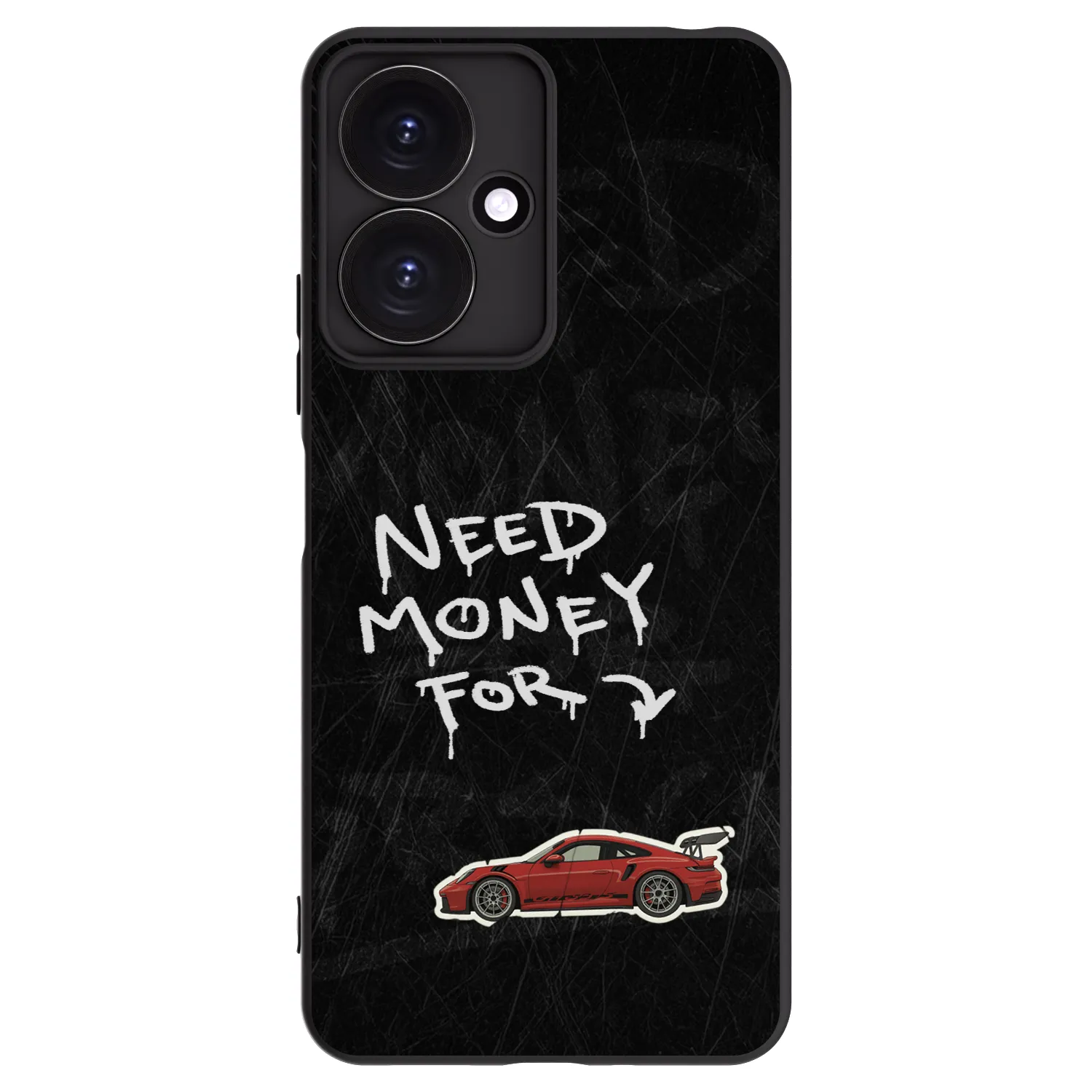 Picasee silikonový černý obal pro Xiaomi Redmi 13C 5G - Track Mode