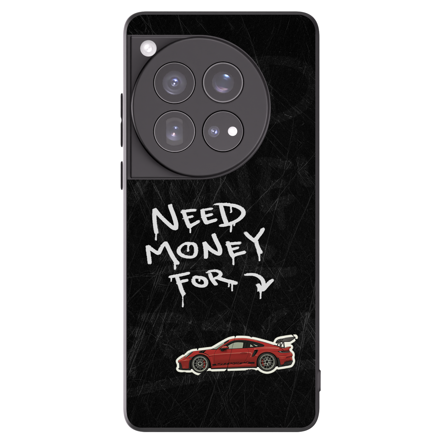 Picasee silikonový černý obal pro OnePlus 12 5G - Track Mode