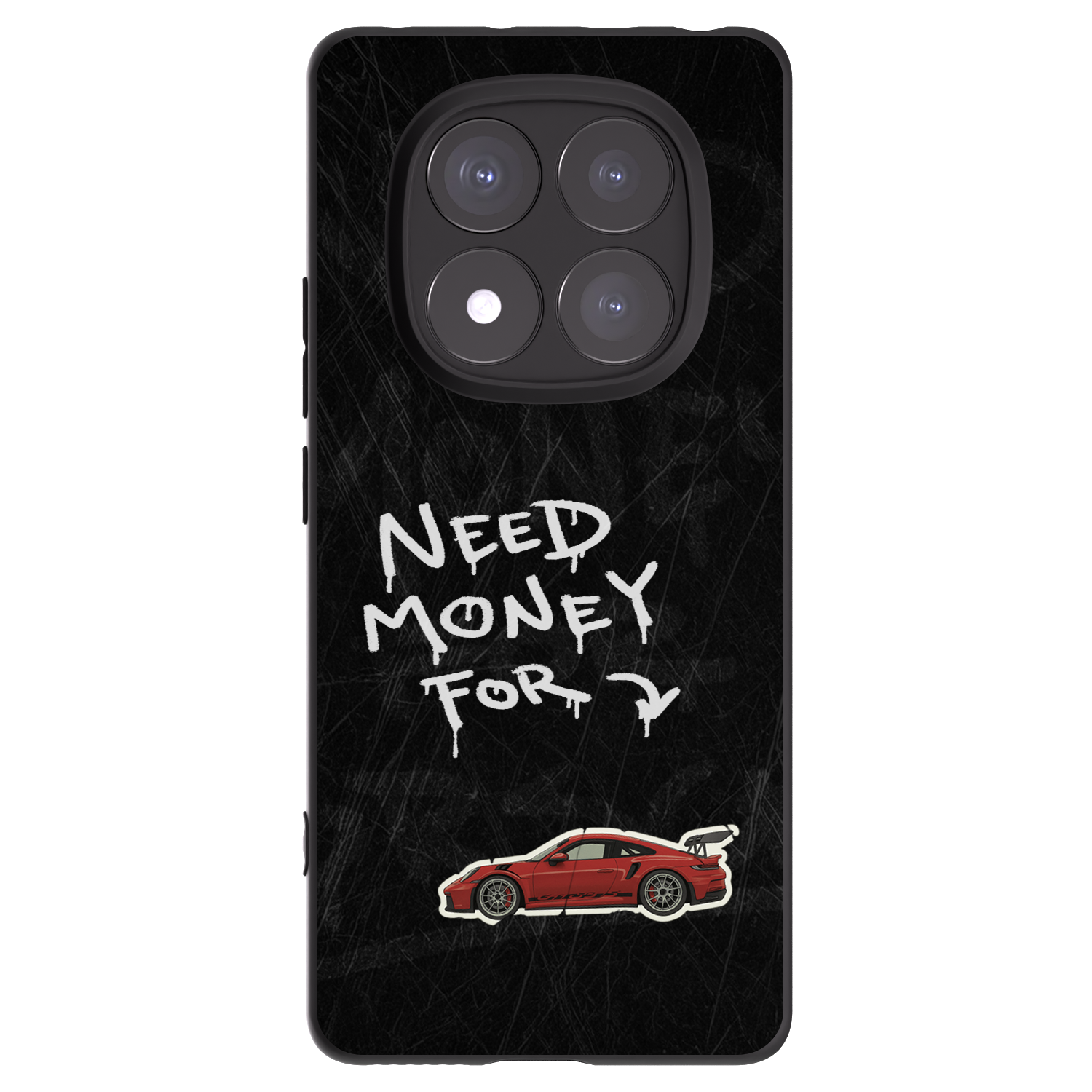 Picasee silikonový černý obal pro Xiaomi Redmi Note 14 Pro 5G - Track Mode