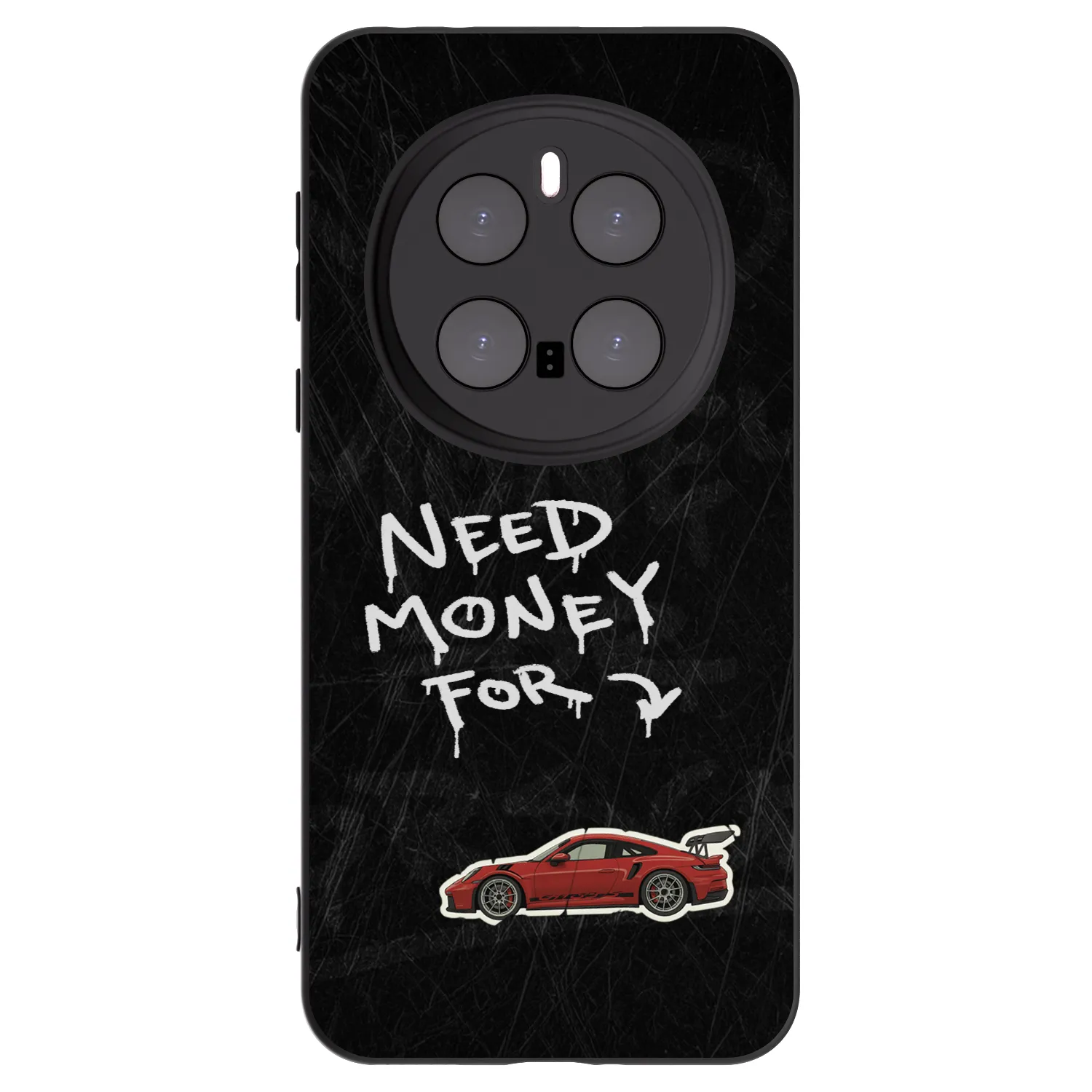 Picasee silikonový černý obal pro Honor Magic7 Pro 5G - Track Mode