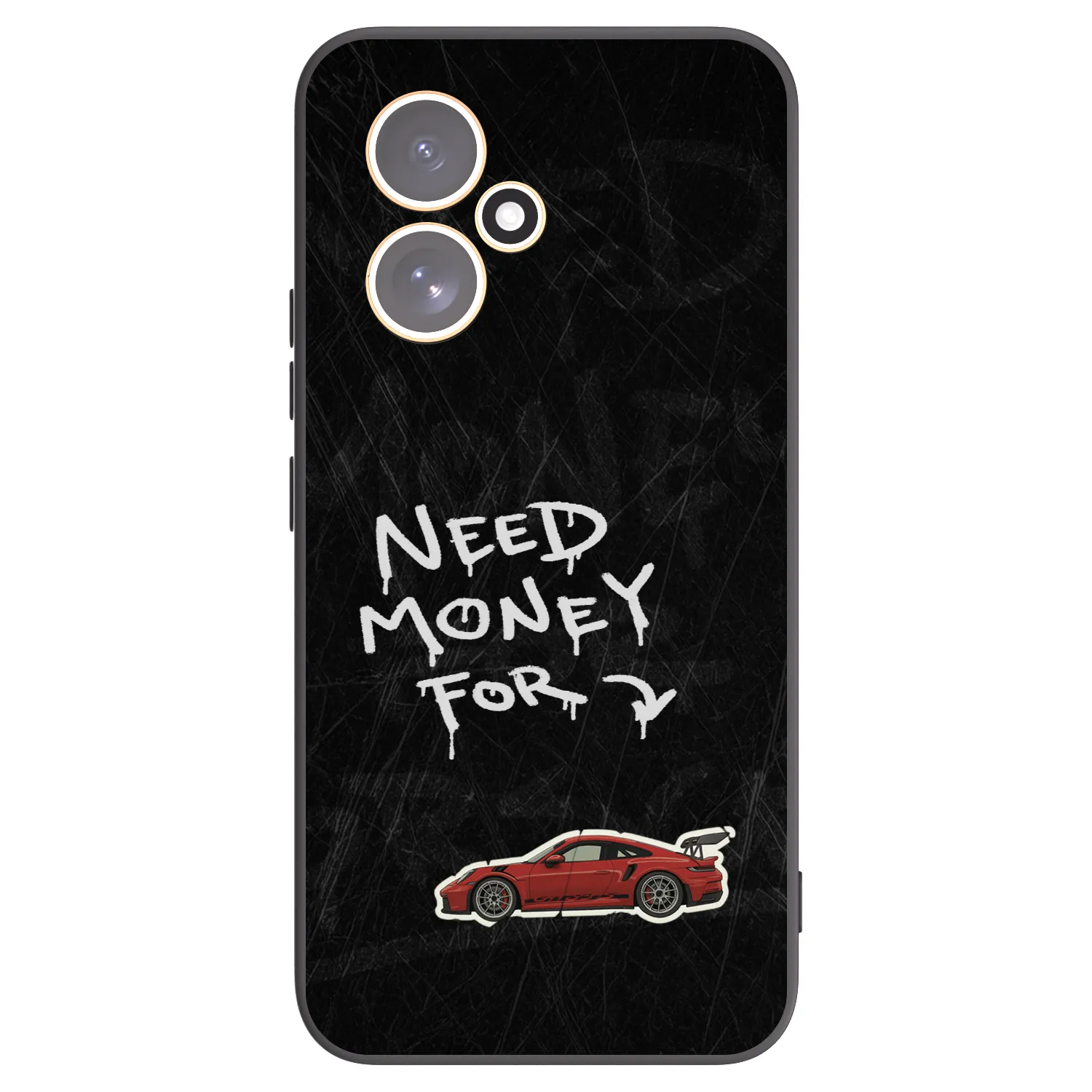 Picasee silikonový černý obal pro Honor 400 5G - Track Mode