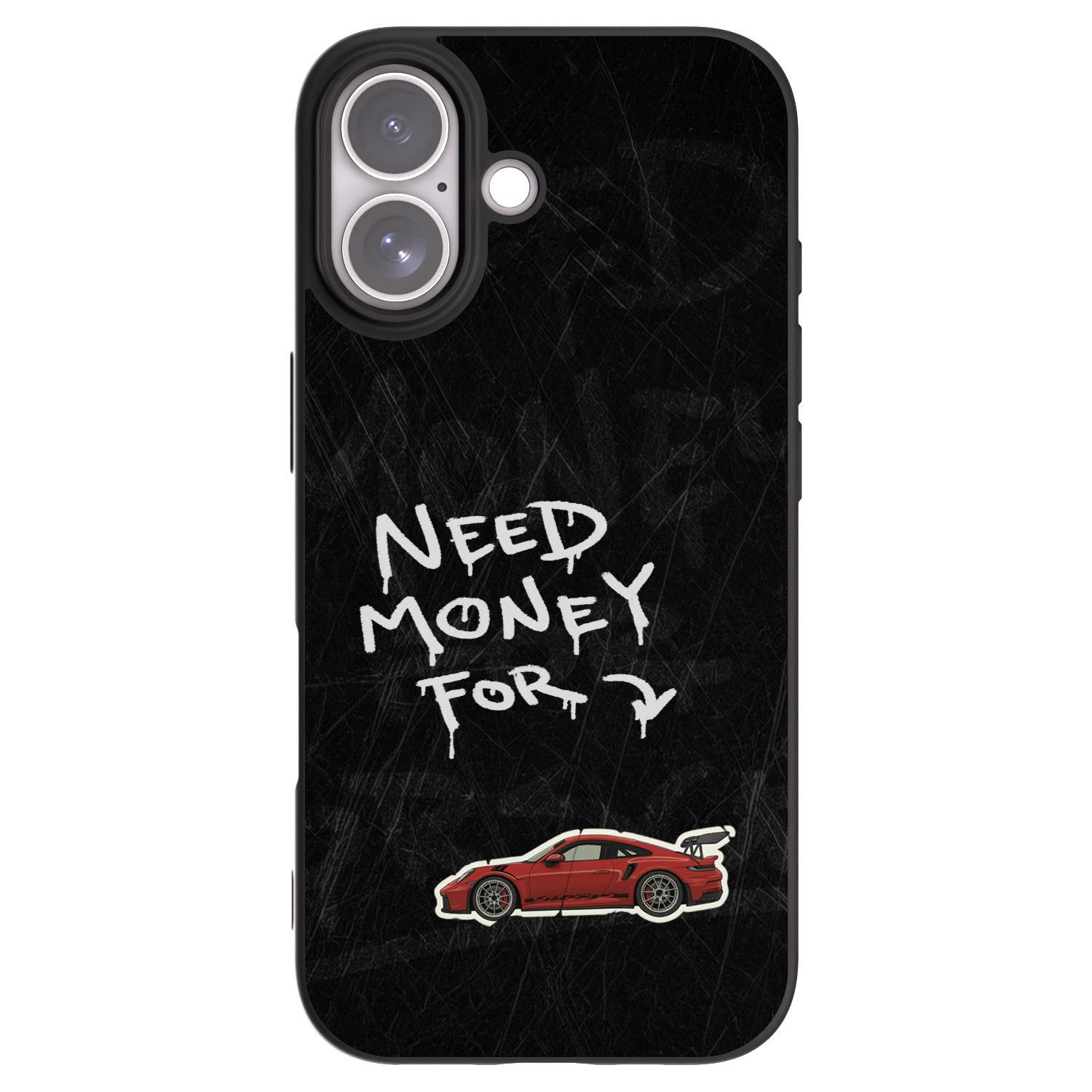 Picasee silikonový černý obal pro Apple iPhone 17 - Track Mode