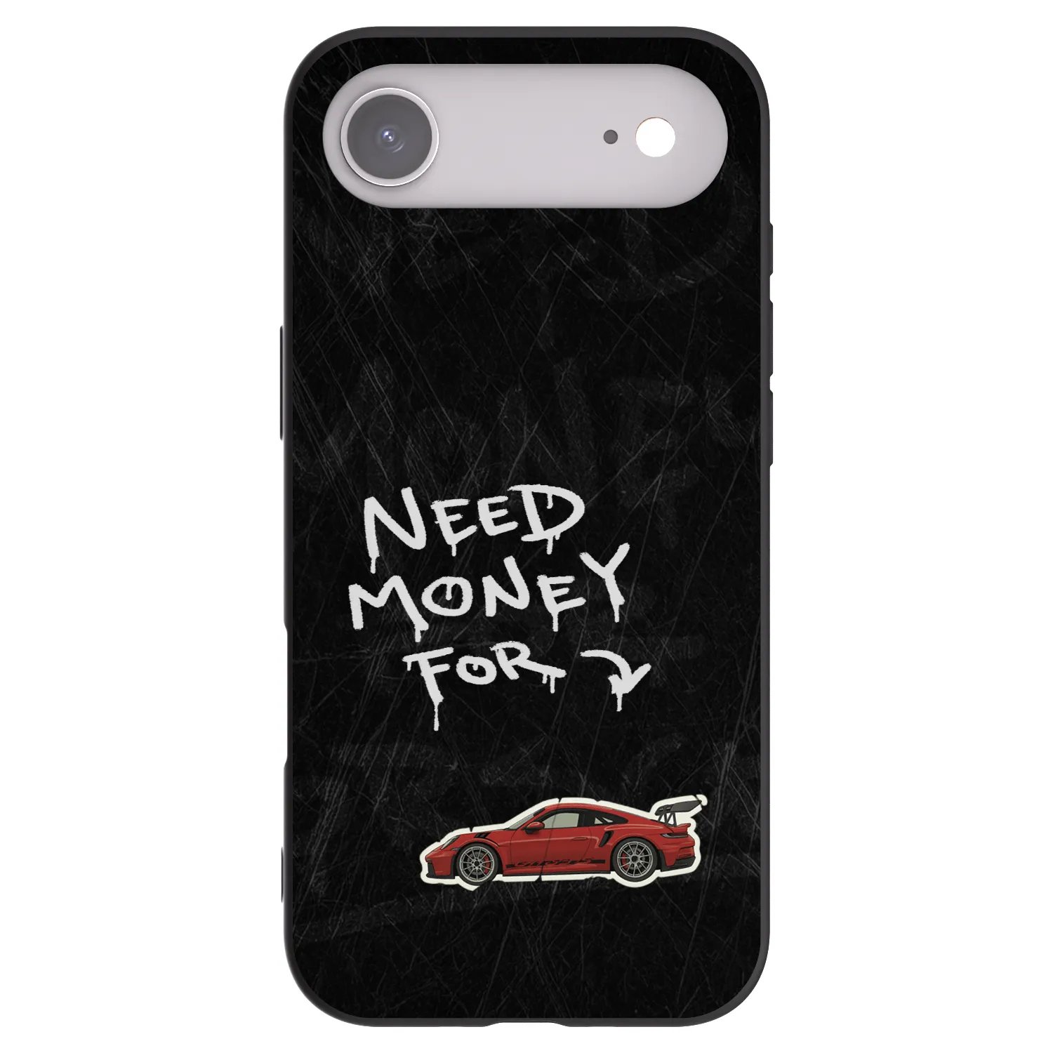 Picasee silikonový černý obal pro Apple iPhone Air - Track Mode