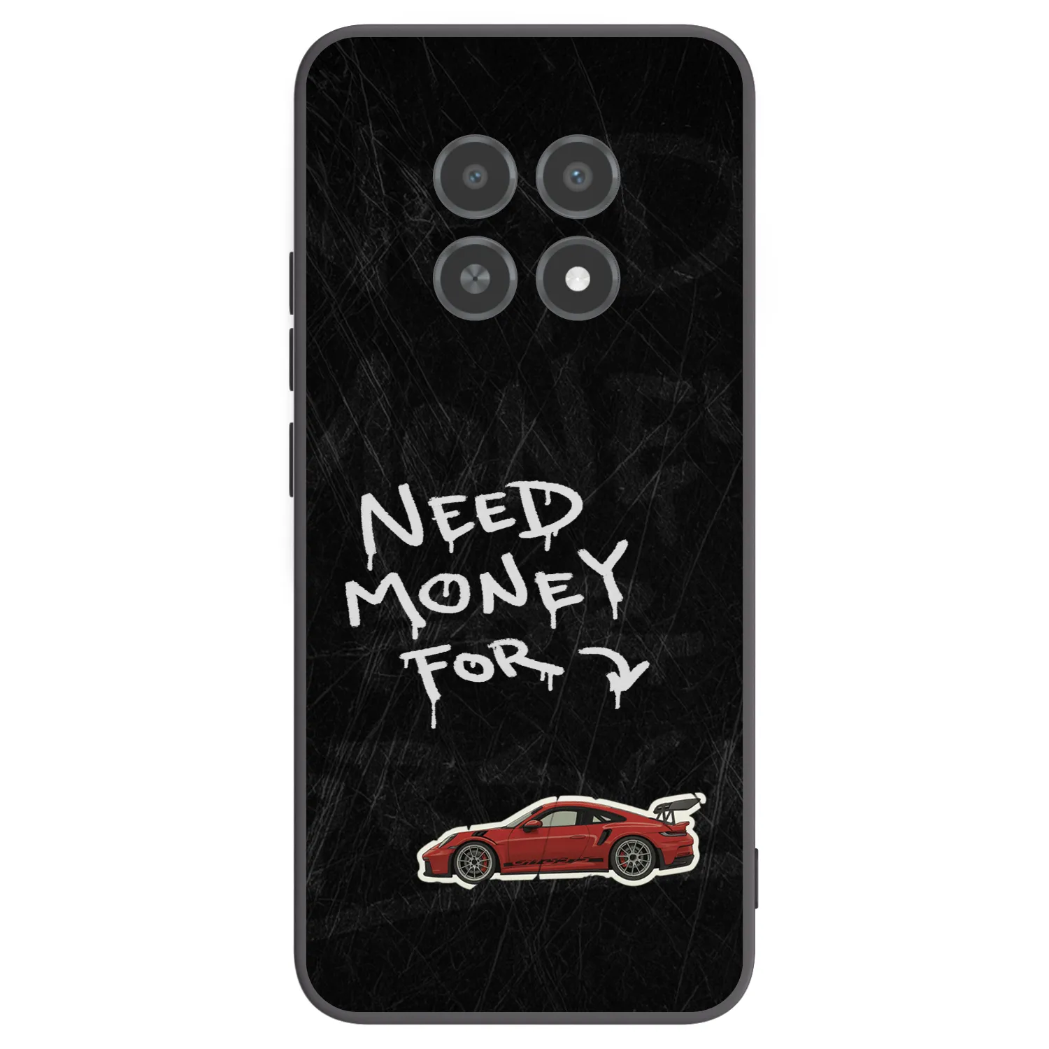 Picasee silikonový černý obal pro Realme 12X - Track Mode
