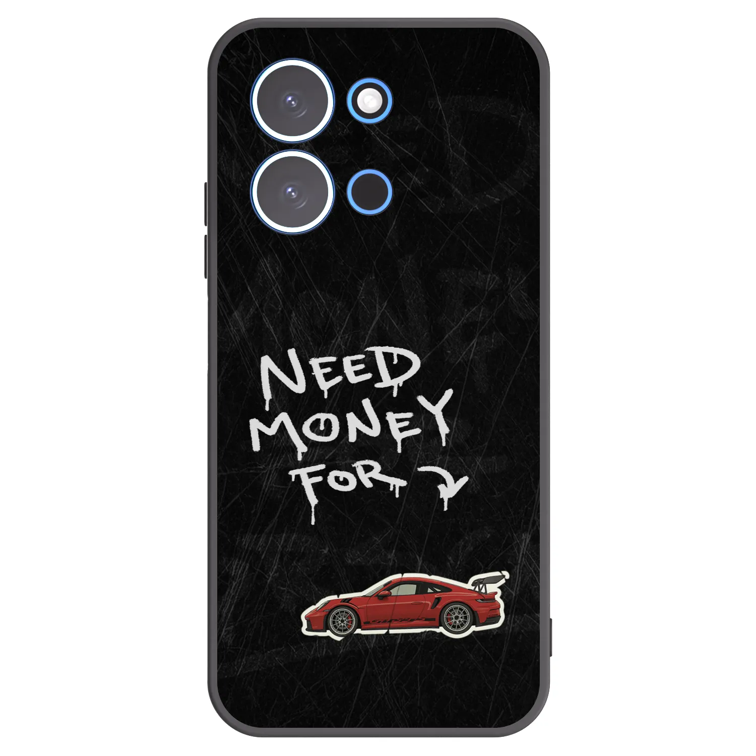 Picasee silikonový černý obal pro Xiaomi Redmi 15C 4G - Track Mode