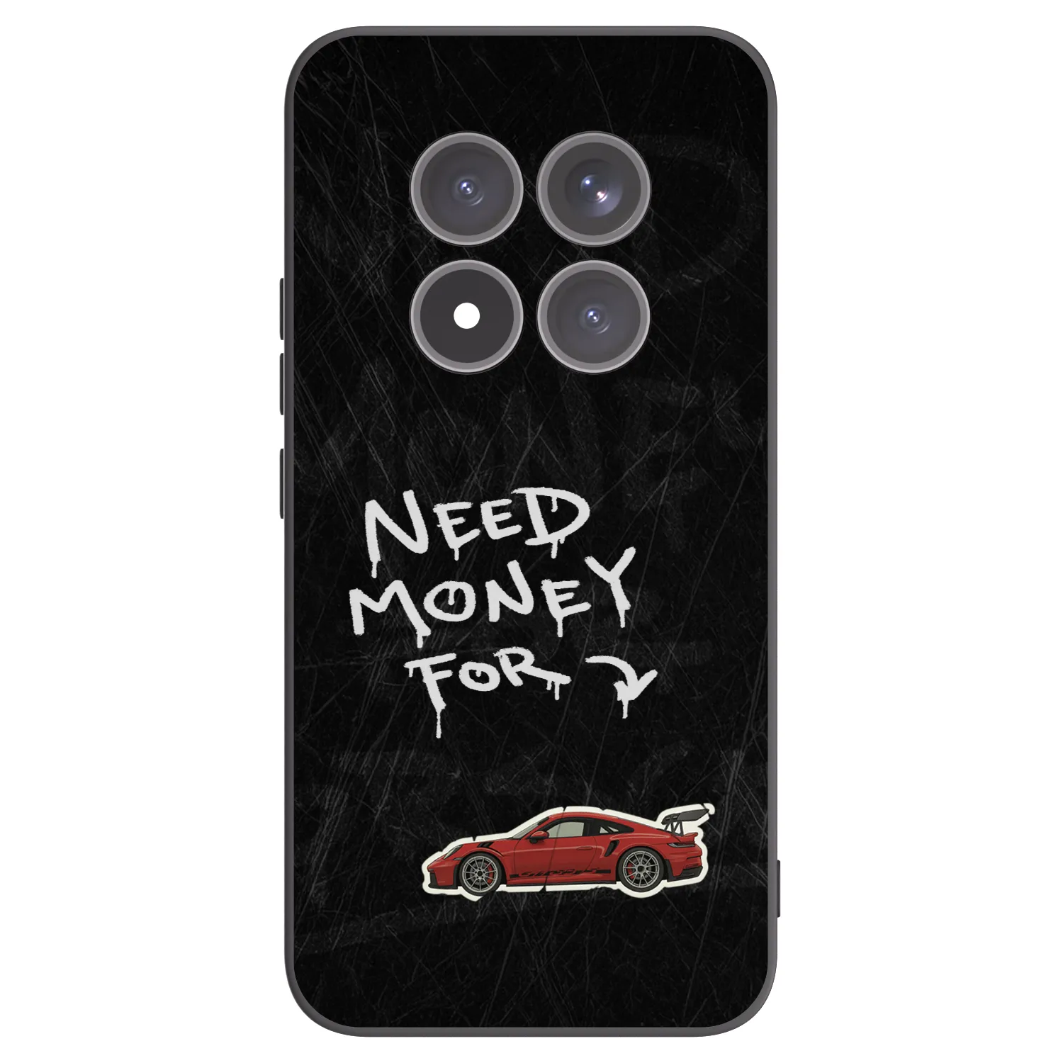 Picasee silikonový černý obal pro Xiaomi Redmi Note 15 Pro+ - Track Mode