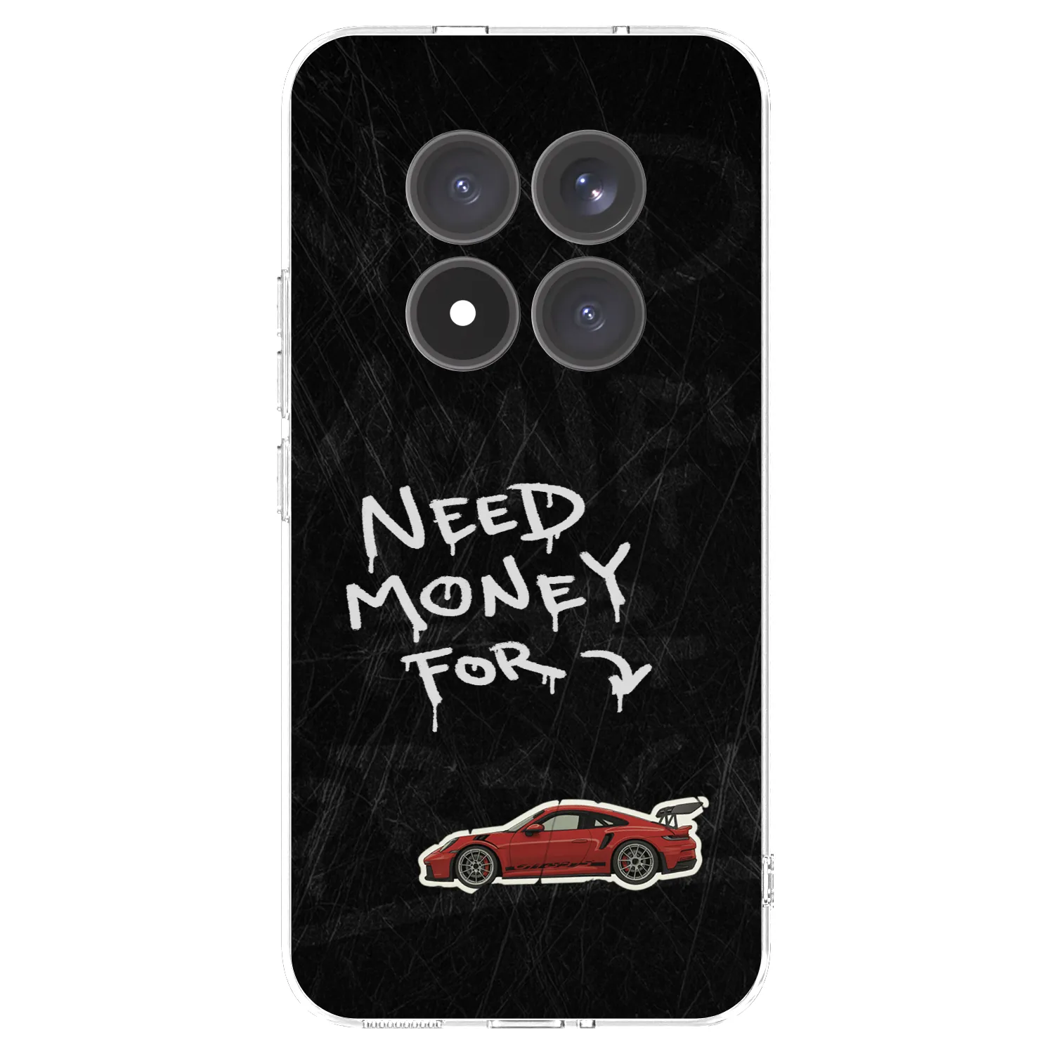 Picasee silikonový průhledný obal pro Xiaomi Redmi Note 15 Pro+ - Track Mode