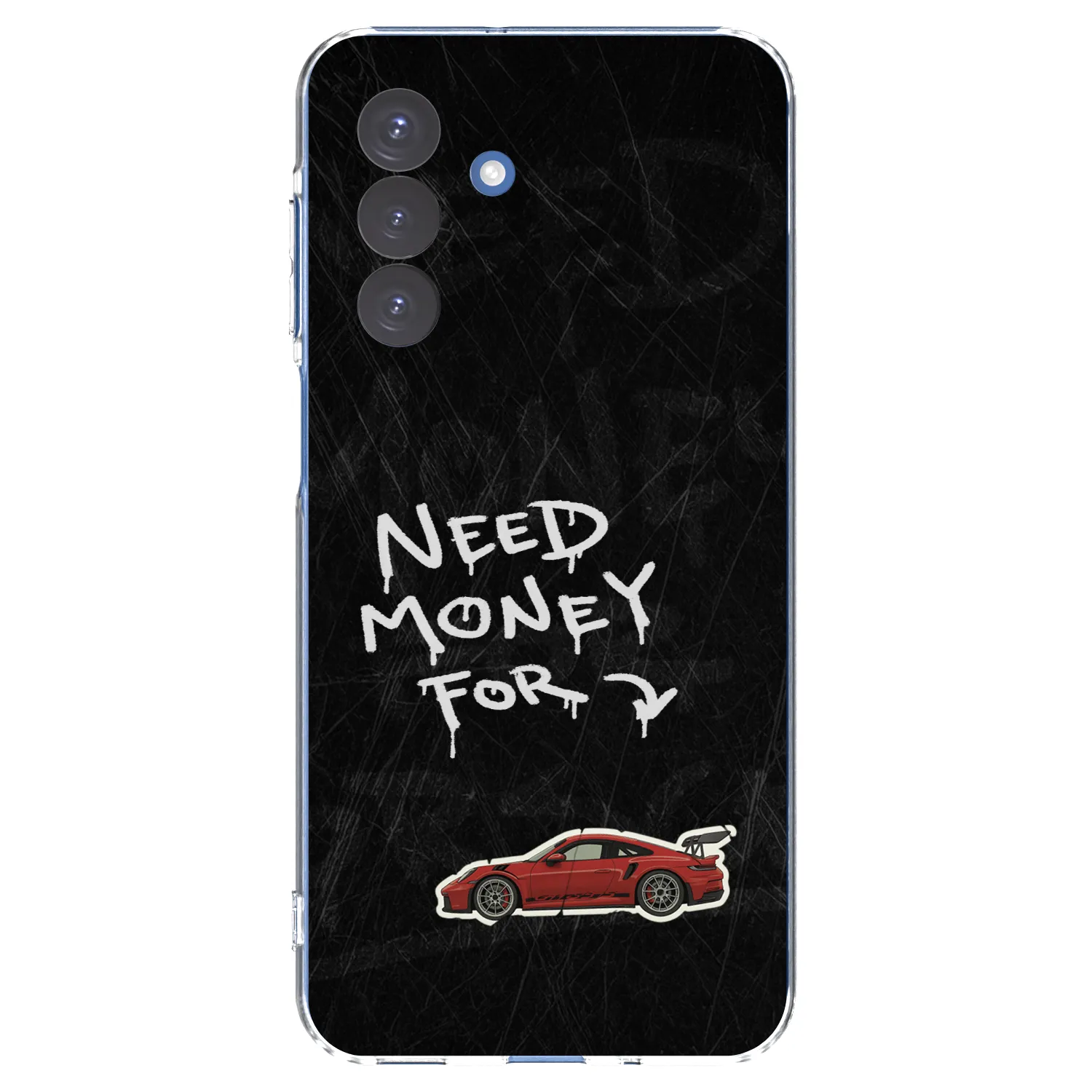 Picasee silikonový průhledný obal pro Samsung Galaxy A17 5G - Track Mode