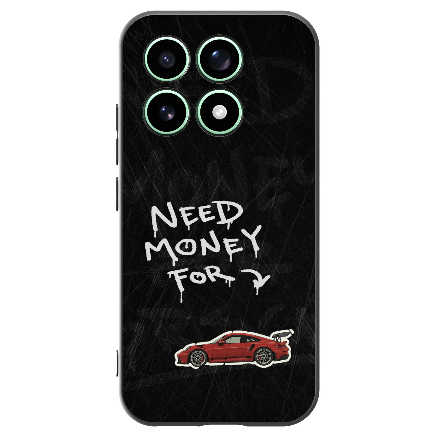 Picasee silikonový černý obal pro Xiaomi 17 - Track Mode
