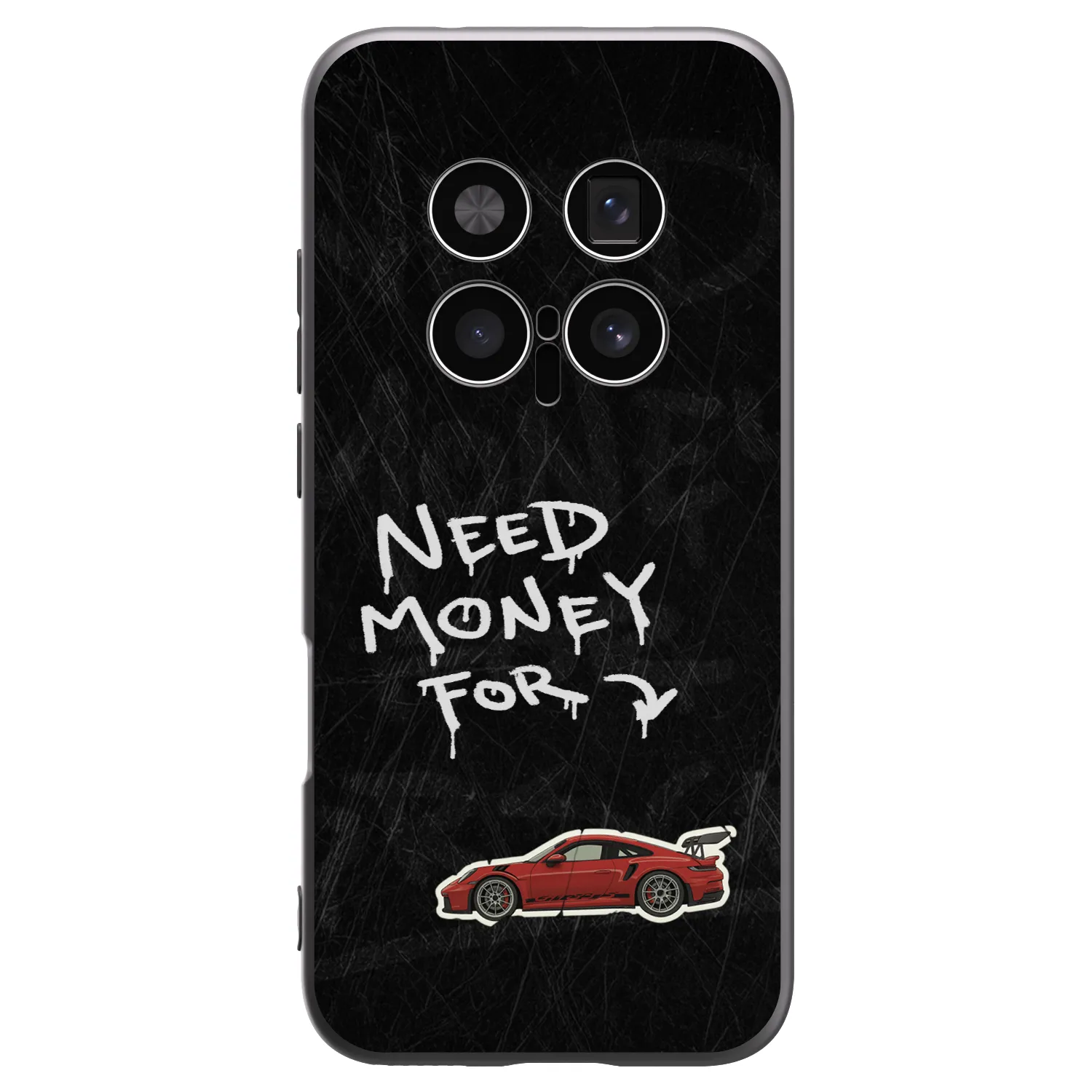 Picasee silikonový černý obal pro Honor Magic8 Pro 5G - Track Mode