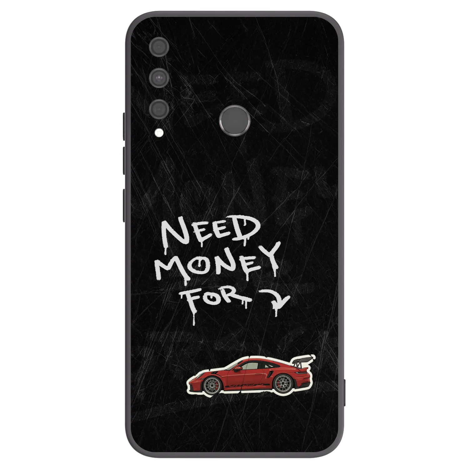 Picasee silikonový černý obal pro Huawei P40 Lite E - Track Mode
