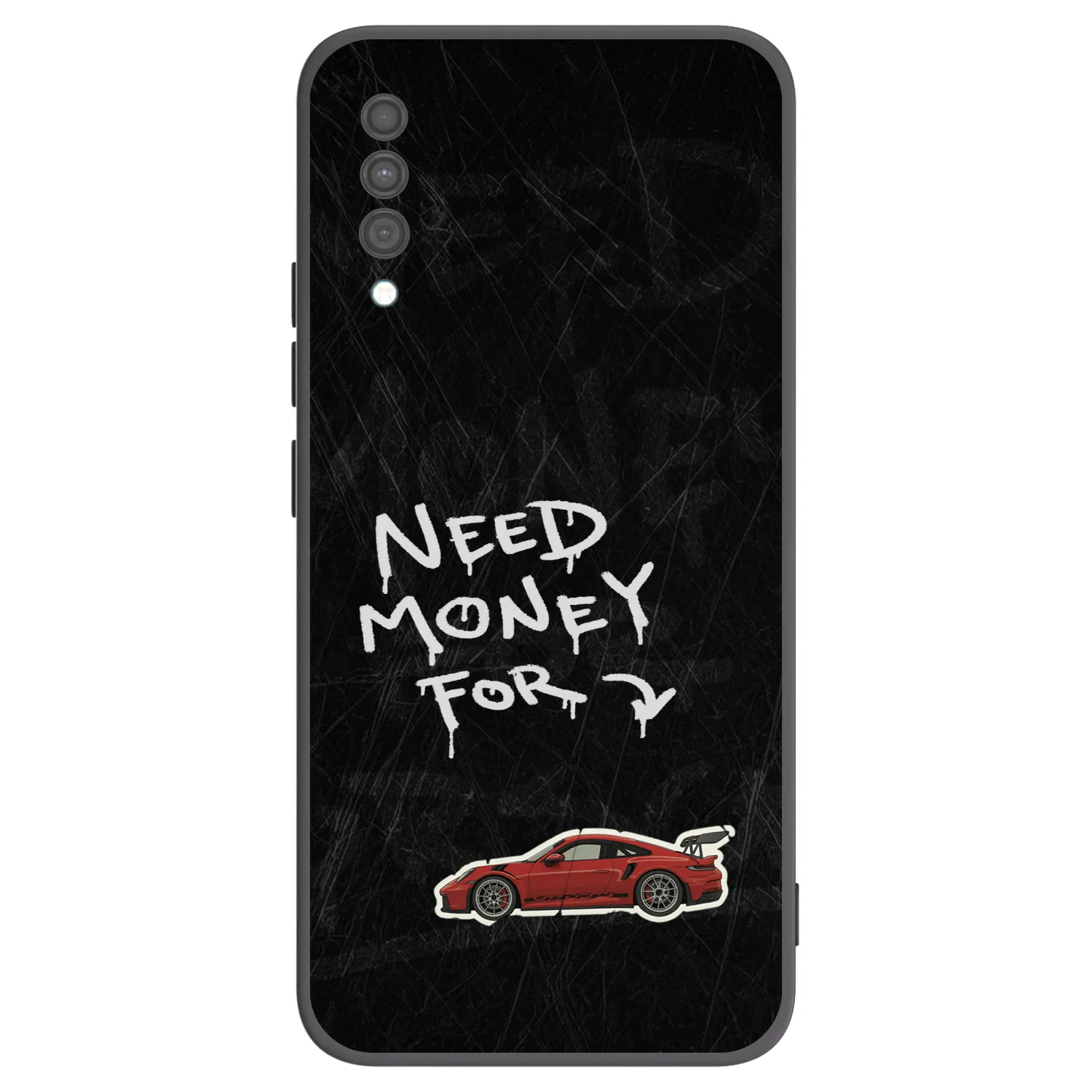 Picasee silikonový černý obal pro Samsung Galaxy A30s A307F - Track Mode