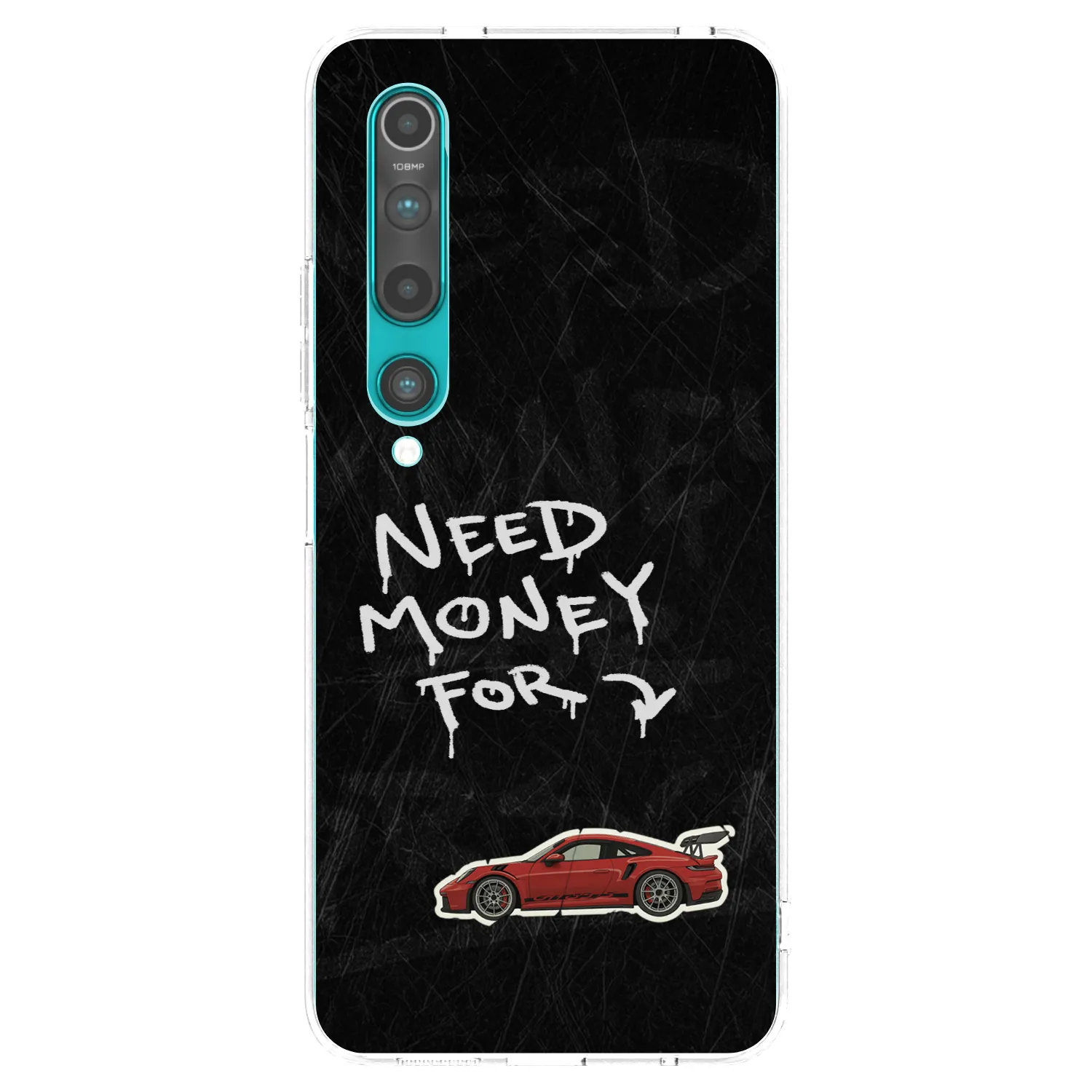 Picasee silikonový průhledný obal pro Xiaomi Mi 10 - Track Mode