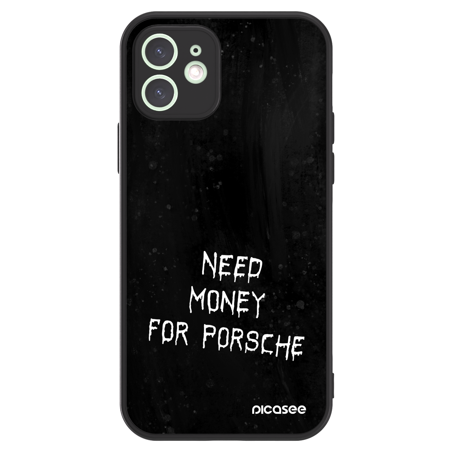Picasee ULTIMATE CASE pro Apple iPhone 12 - Black Fuel