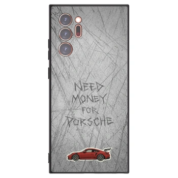 Picasee silikonový černý obal pro Samsung Galaxy Note 20 Ultra - Garage Scratch