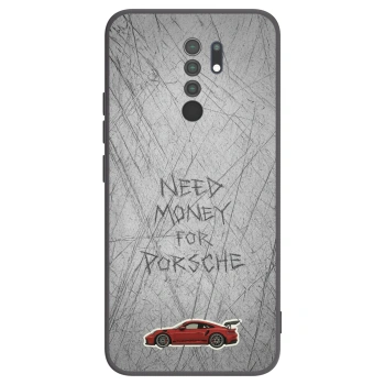 Picasee silikonový černý obal pro Xiaomi Redmi 9 - Garage Scratch