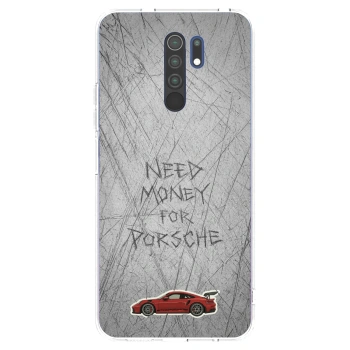 Picasee silikonový průhledný obal pro Xiaomi Redmi 9 - Garage Scratch