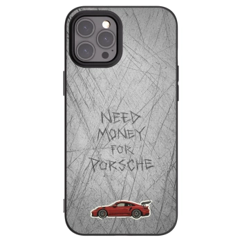 Picasee silikonový černý obal pro Apple iPhone 12 Pro Max - Garage Scratch